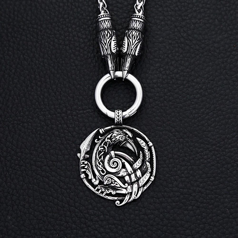 Other Vikings Raven Pendant Necklace Size ONE SIZE - 5 Thumbnail