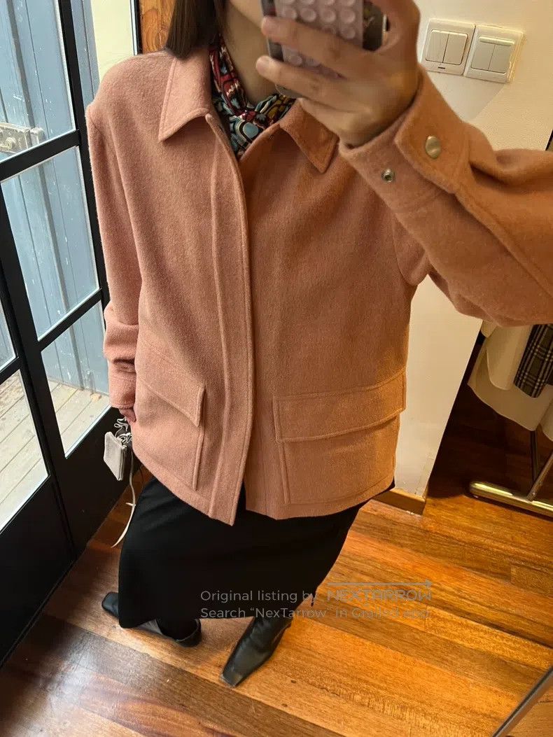 Jil Sander Jil Sander size 34 Pink knit overalls jacket Size M / US 6-8 / IT 42-44 - 4 Thumbnail