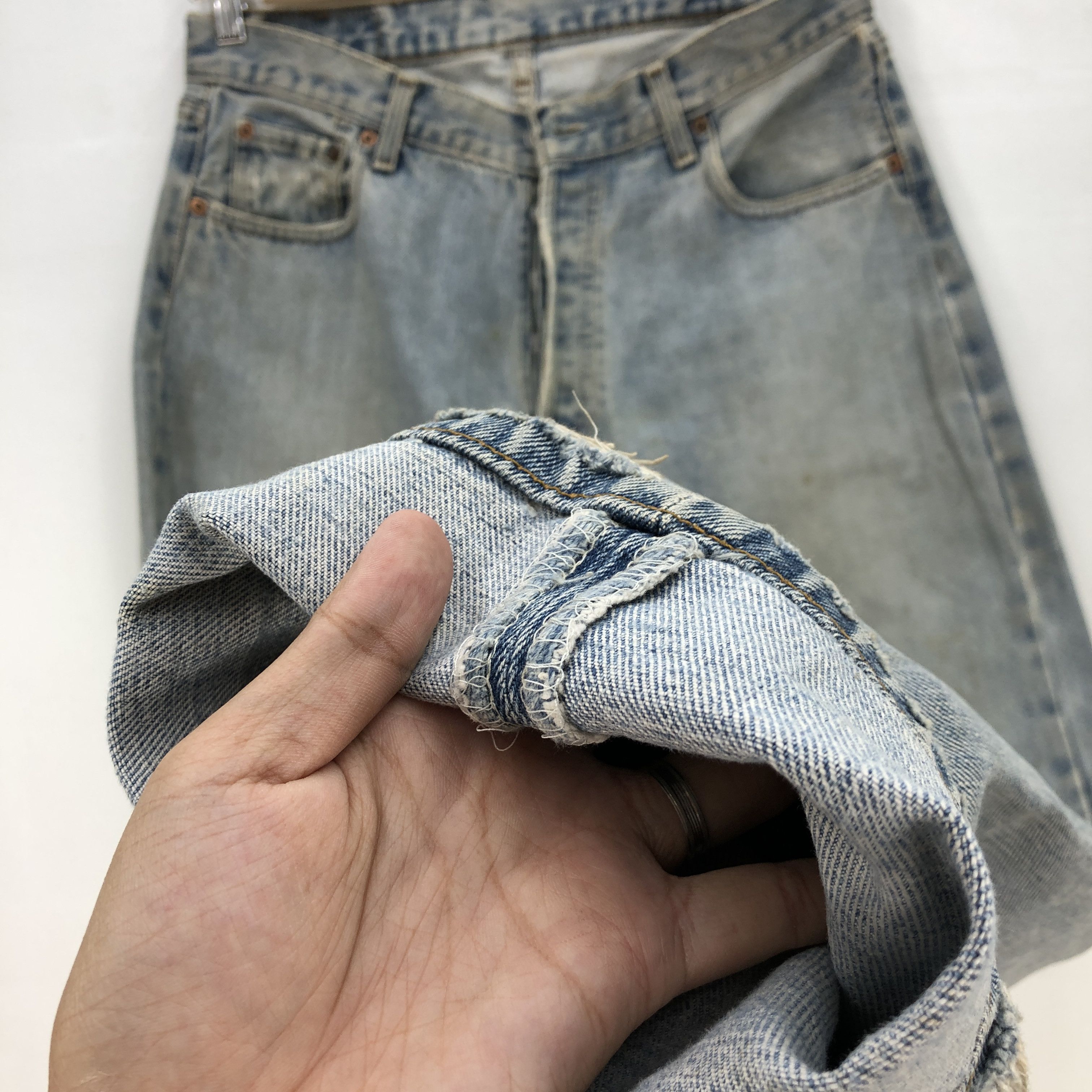 Levi's Vintage Levis 517 Light Wash Jeans Levi's Button Up Denim Size US 32 / EU 48 - 7 Thumbnail