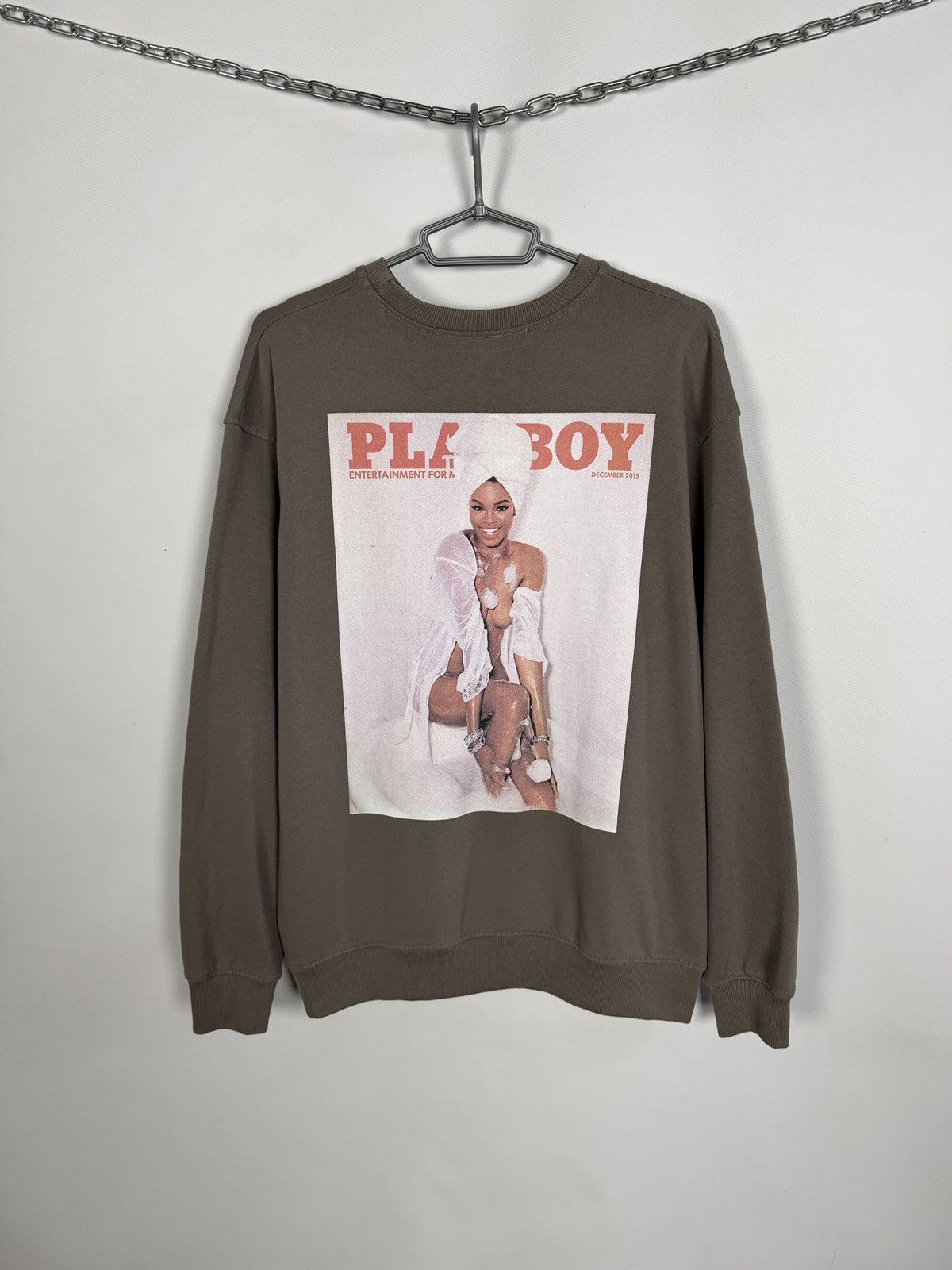 Playboy Unisex Playboy x Missguided Graphic Sweatshirt Oversize Fit Size US M / EU 48-50 / 2 - 12 Thumbnail