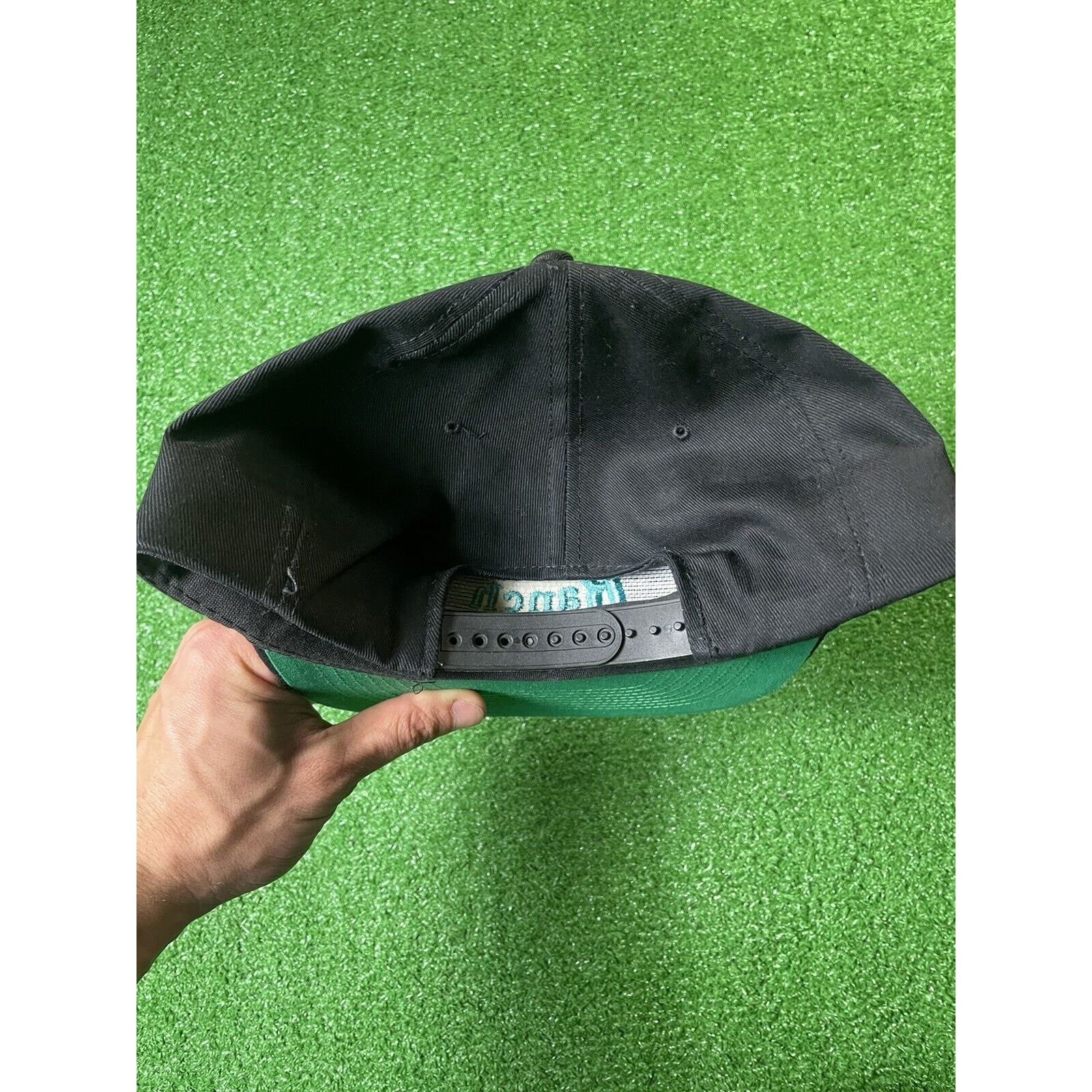 Vintage NWOT Vintage 90s Chicken Ranch Whore Black Snapback Hat USA Size ONE SIZE - 2 Thumbnail