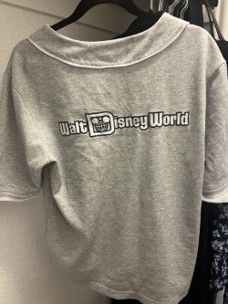 Disney Gray Disney baseball jersey with back and front detail Size US M / EU 48-50 / 2 - 2 Thumbnail