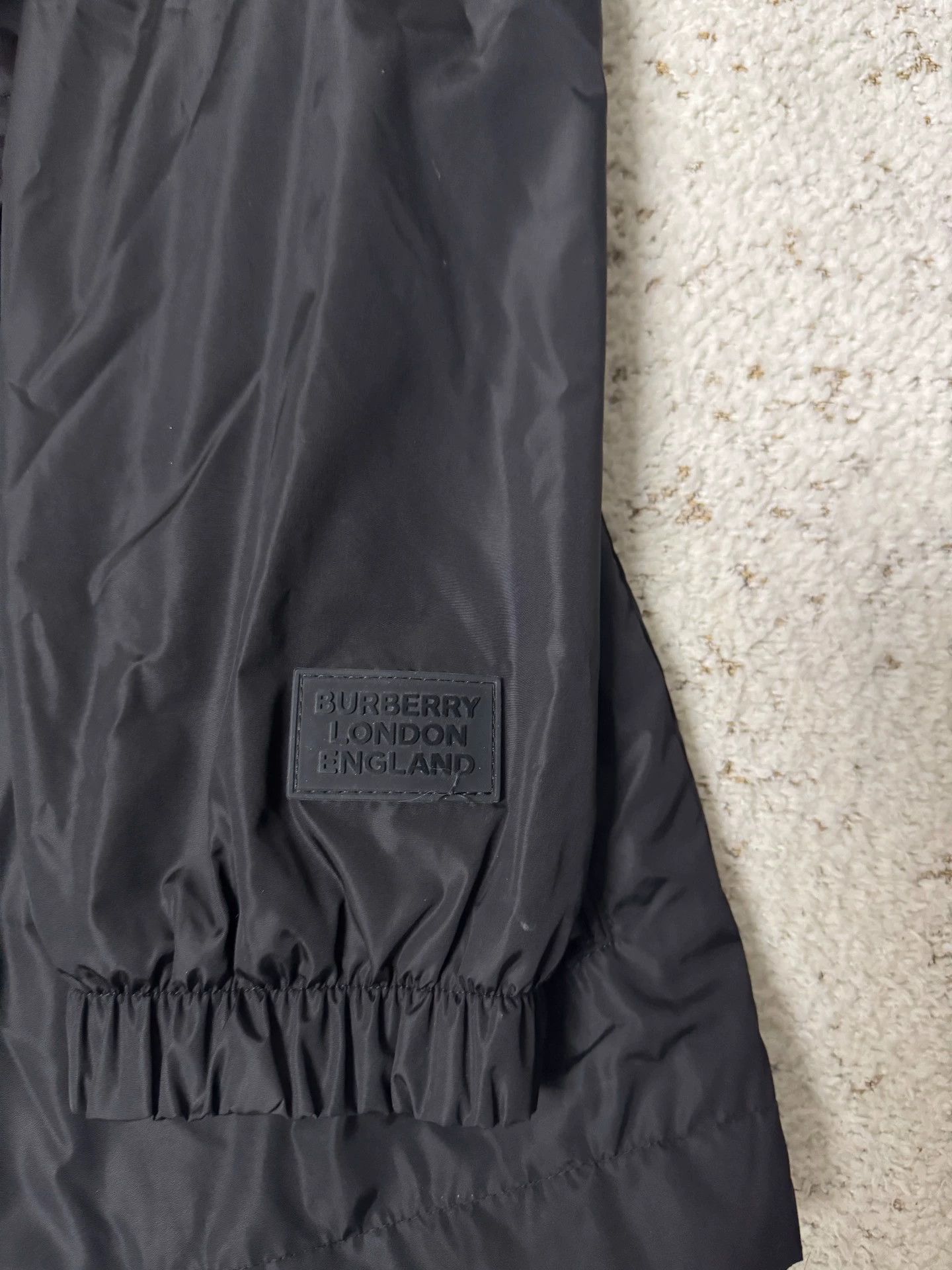 Burberry Burberry Black Shell Jacket UK8 99 New Size S / US 4 / IT 40 - 2 Thumbnail