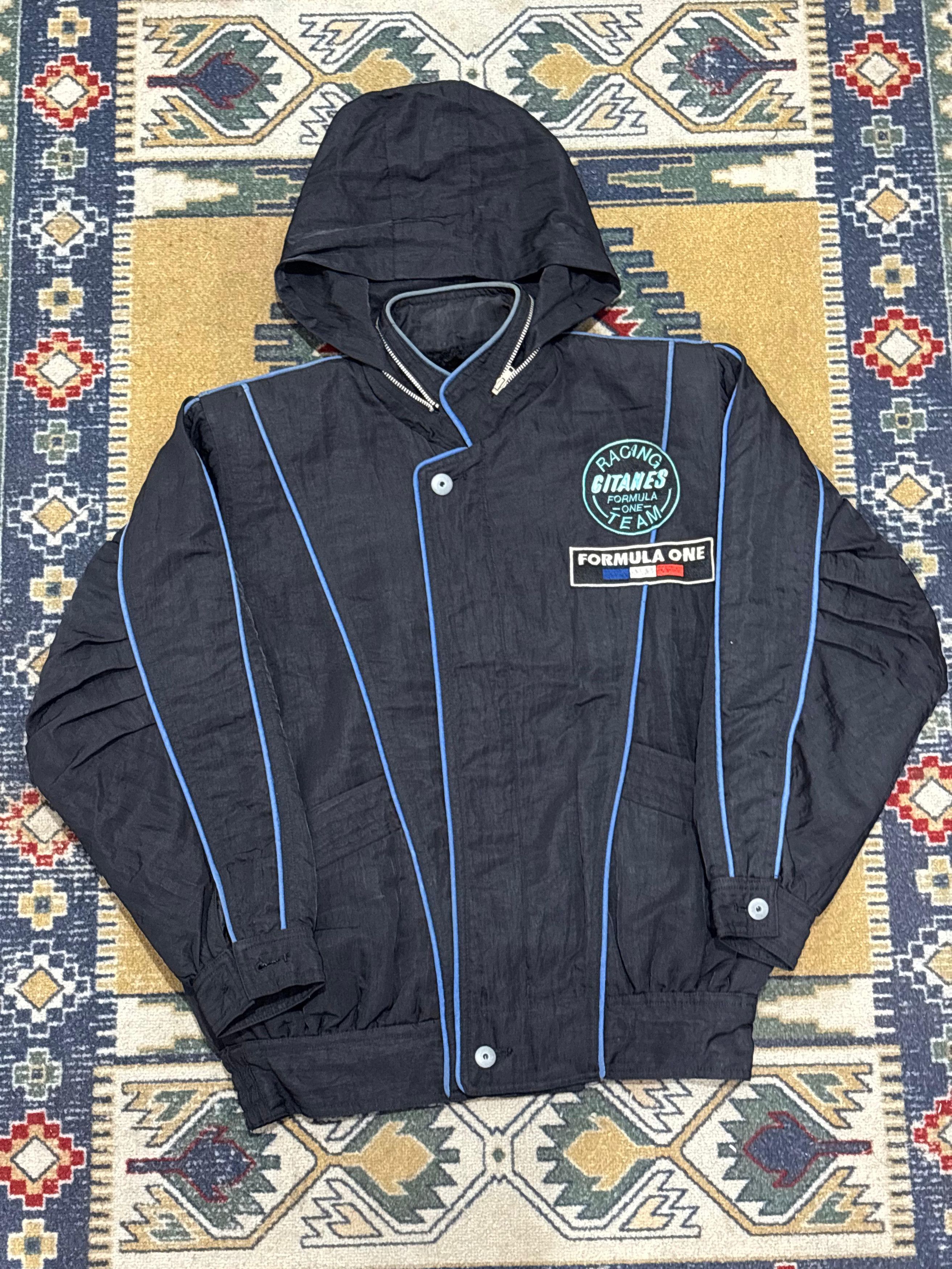 Vintage Vintage 90s Rare Gitanes Ligier Renault Formula One Size US M / EU 48-50 / 2 - 3 Thumbnail