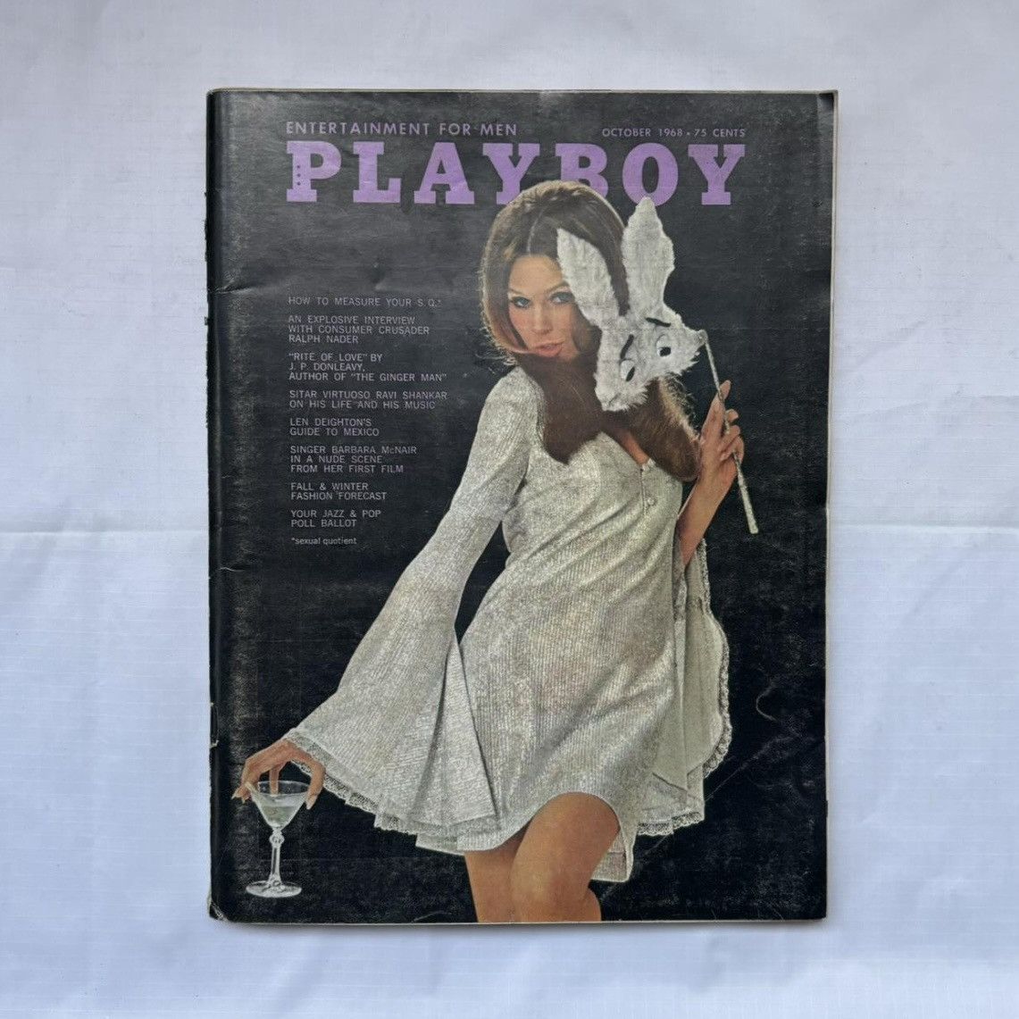 Playboy VINTAGE PLAYBOY MAGAZINE OCTOBER 1968 Size ONE SIZE - 5 Thumbnail