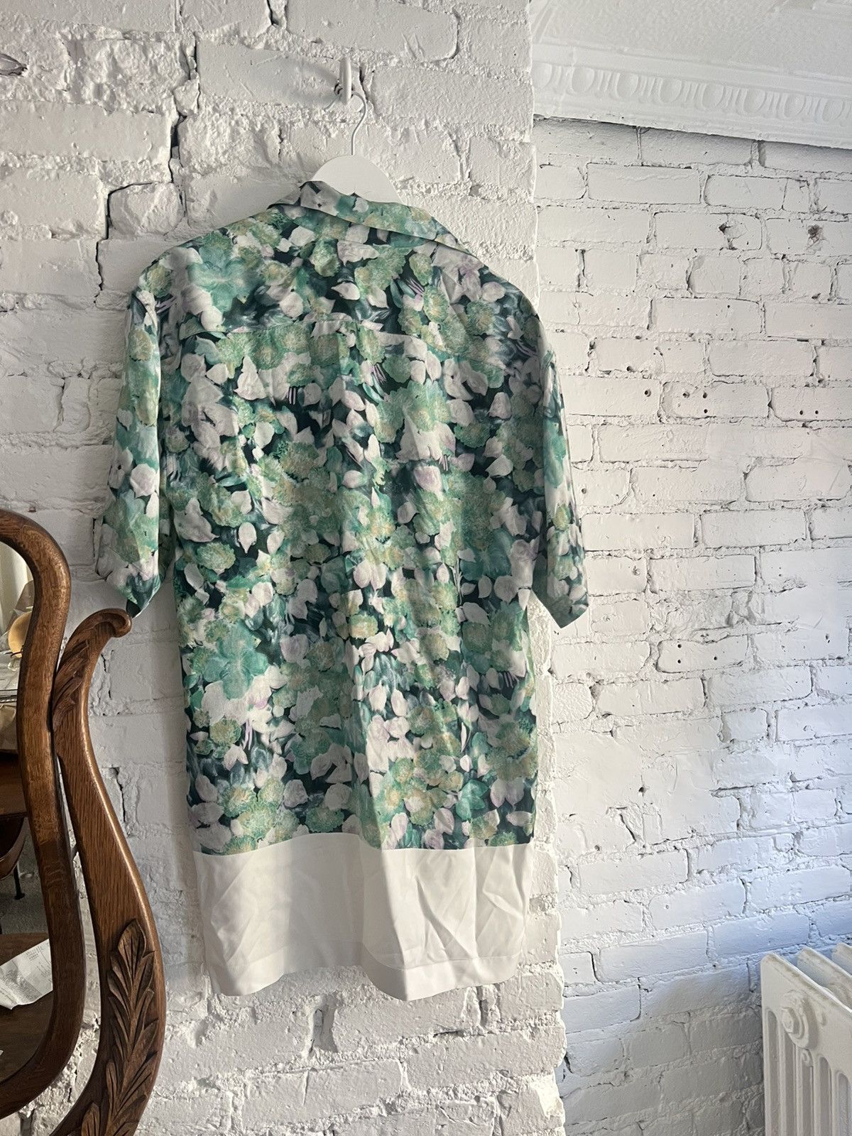 Dries Van Noten DRIES VAN NOTEN Floral Short Sleeve Button Down XS/S Size US XS / EU 42 / 0 - 5 Thumbnail
