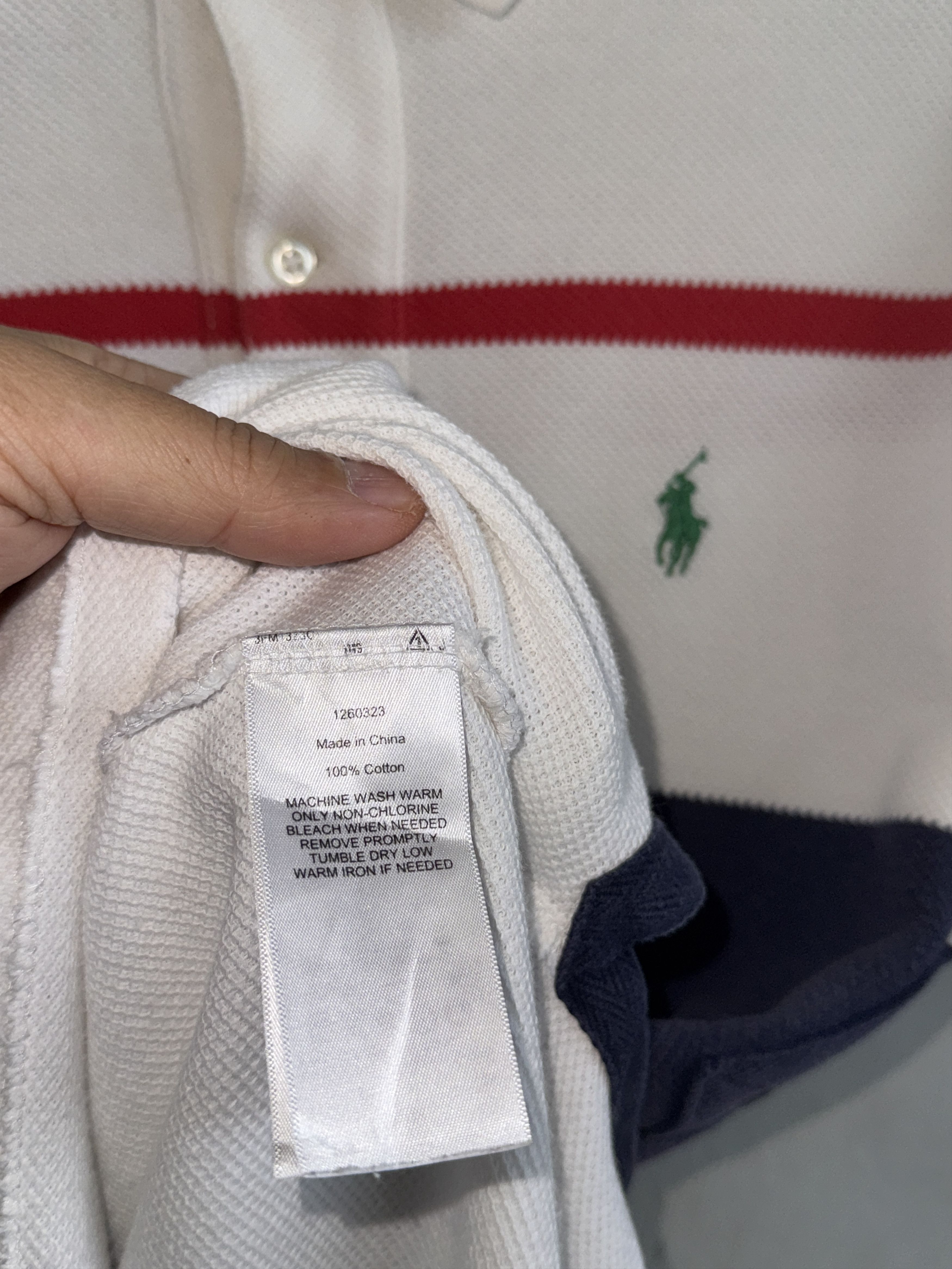 Polo Ralph Lauren Polo Ralph Lauren Vintage Shirt Size US XS / EU 42 / 0 - 5 Thumbnail