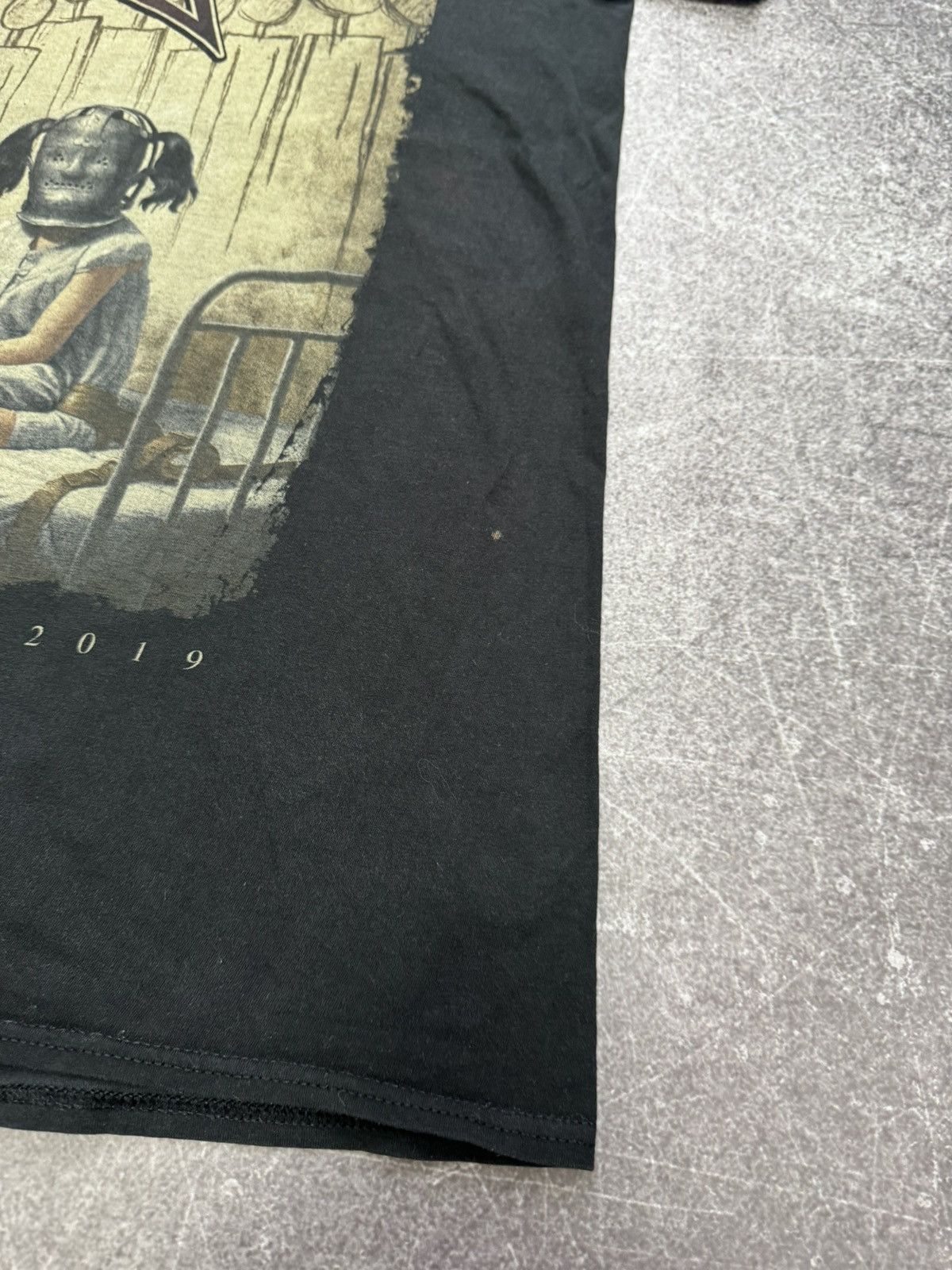 Band Tees 2019 KING OF DIAMOND T SHIRT BLACK METAL Tour Europe Size US M / EU 48-50 / 2 - 7 Thumbnail