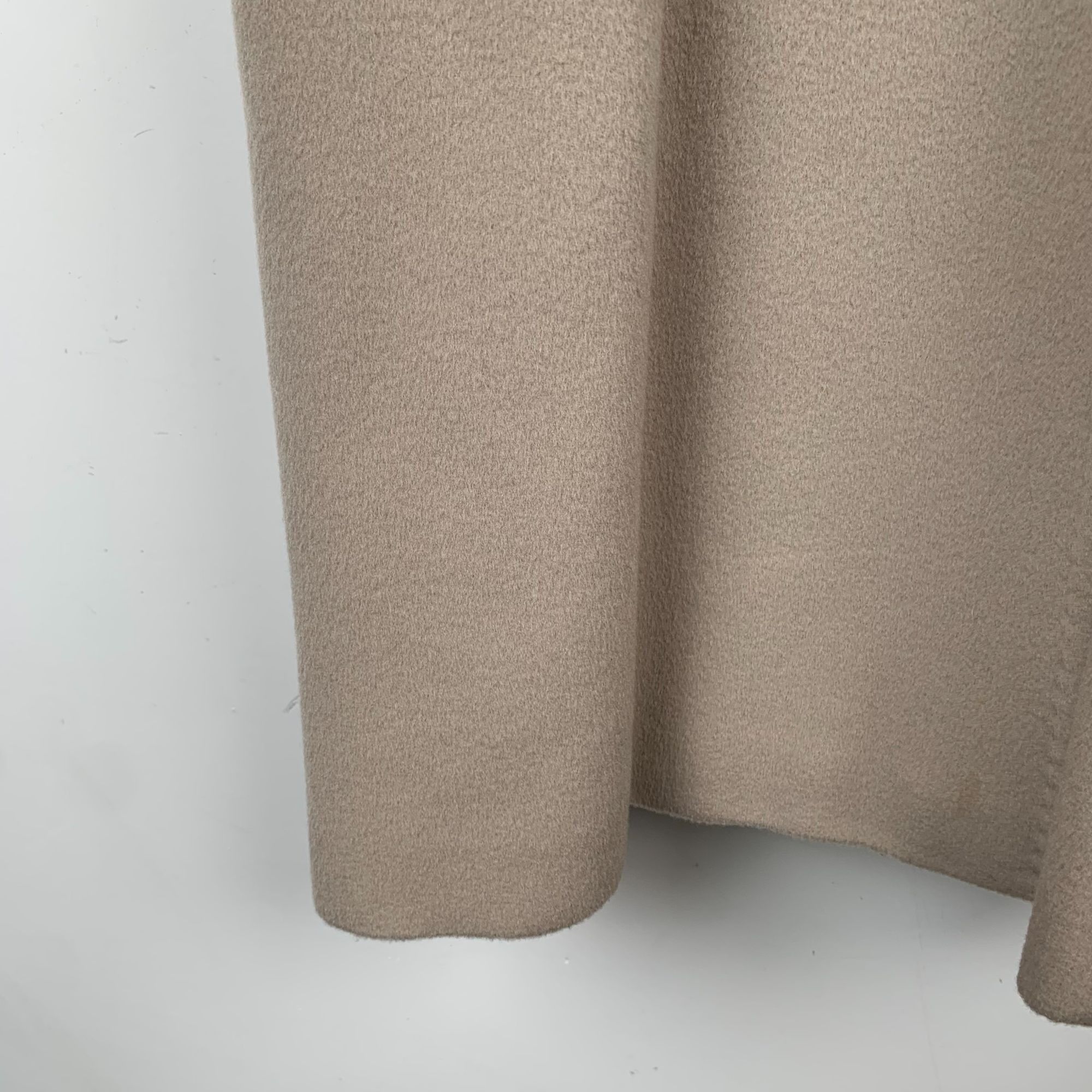 Max Mara Maxmara 101801 Series Khaki Double-Breasted Belted Coat (Siz Size S / US 4 / IT 40 - 7 Thumbnail