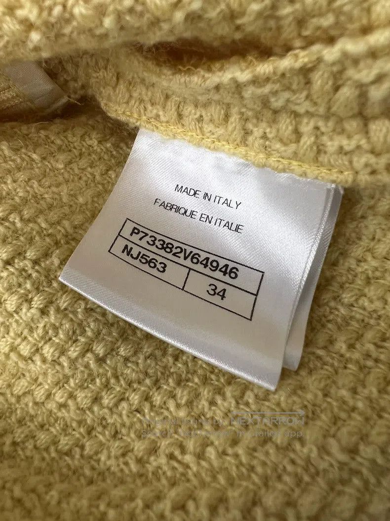 Chanel Chanel Yellow tie skirt Size 42" / US 20 - 5 Thumbnail