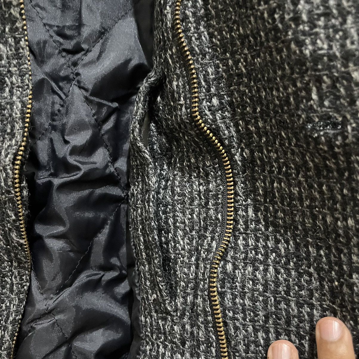 Designer × Vintage Vintage 90s MilaGosta Wool Bomber Jacket Size US M / EU 48-50 / 2 - 11 Thumbnail