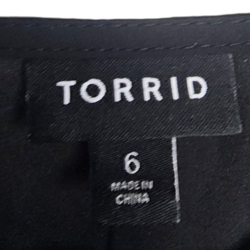 Torrid Torrid Womens Hilo Tunic Plus Size 6X Whimsygoth Smocked Size 4XL / US 24-26 - 8 Thumbnail