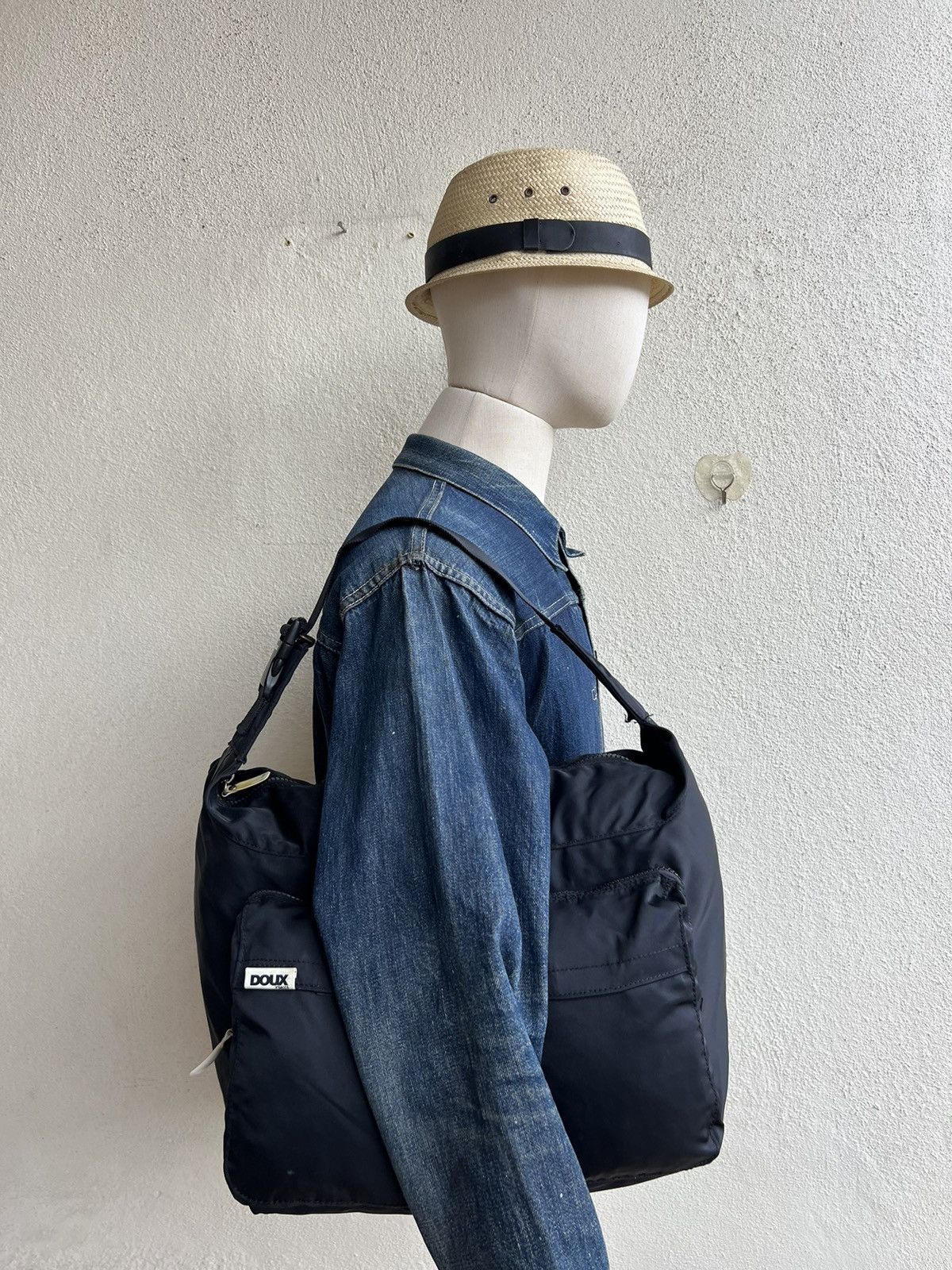 Vintage × Yohji Yamamoto Vintage Yohji Yamamoto Y’saccs DOUX Cargo Bag Size ONE SIZE - 3 Thumbnail