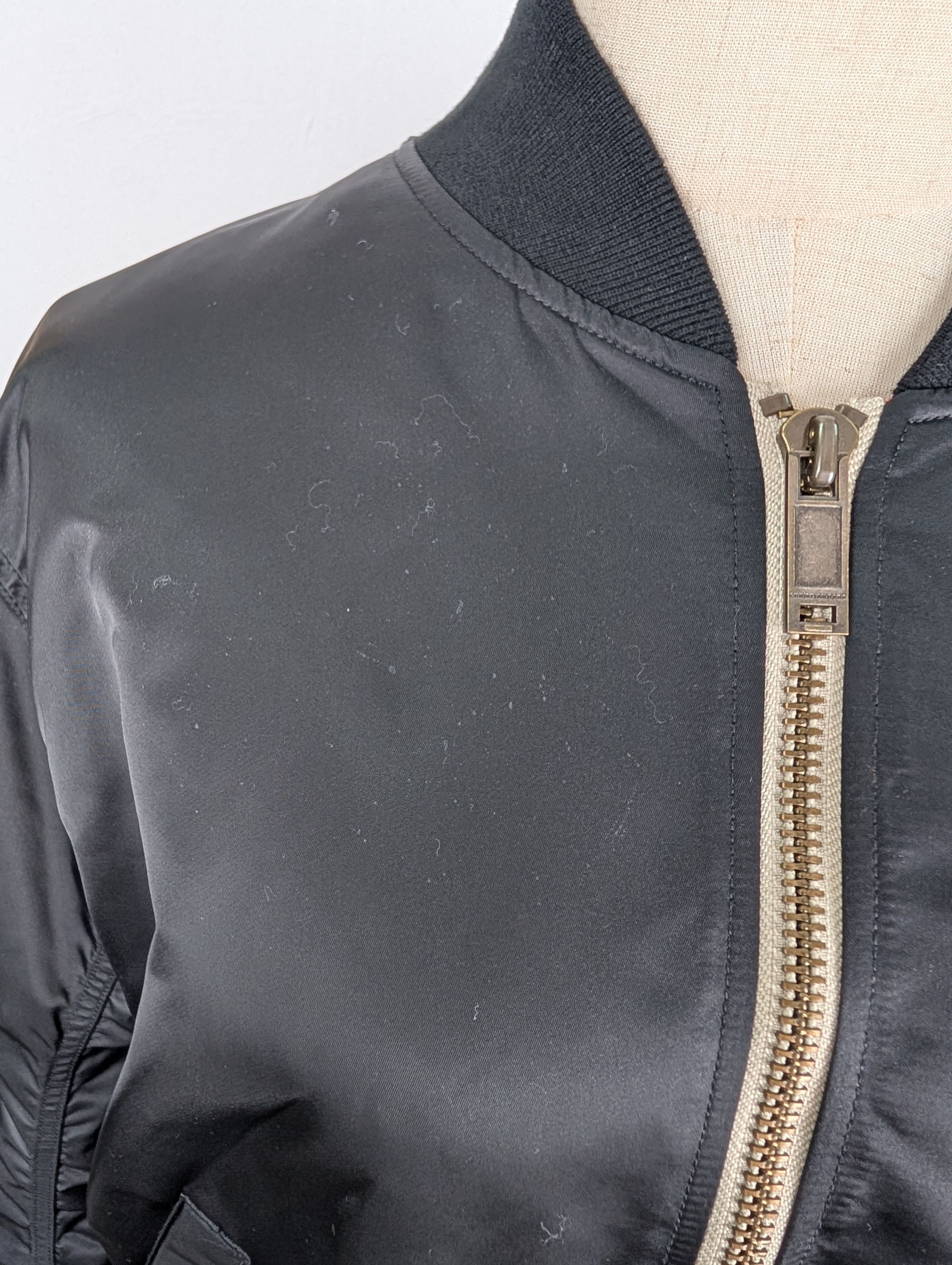 Christian Dada Christian Dada Deconstructed MA-1 Bomber Jacket Size XS / US 0-2 / IT 36-38 - 3 Thumbnail