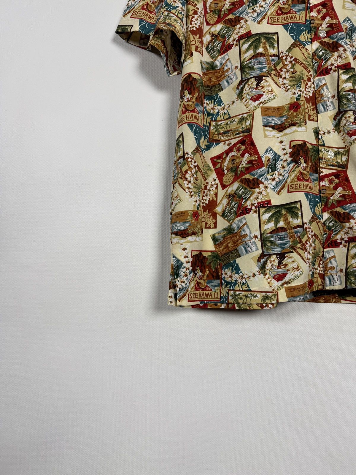 Other Hawaiian Short Sleeve Shirt Button Up Hawaii Vintage Size L Size US L / EU 52-54 / 3 - 4 Thumbnail