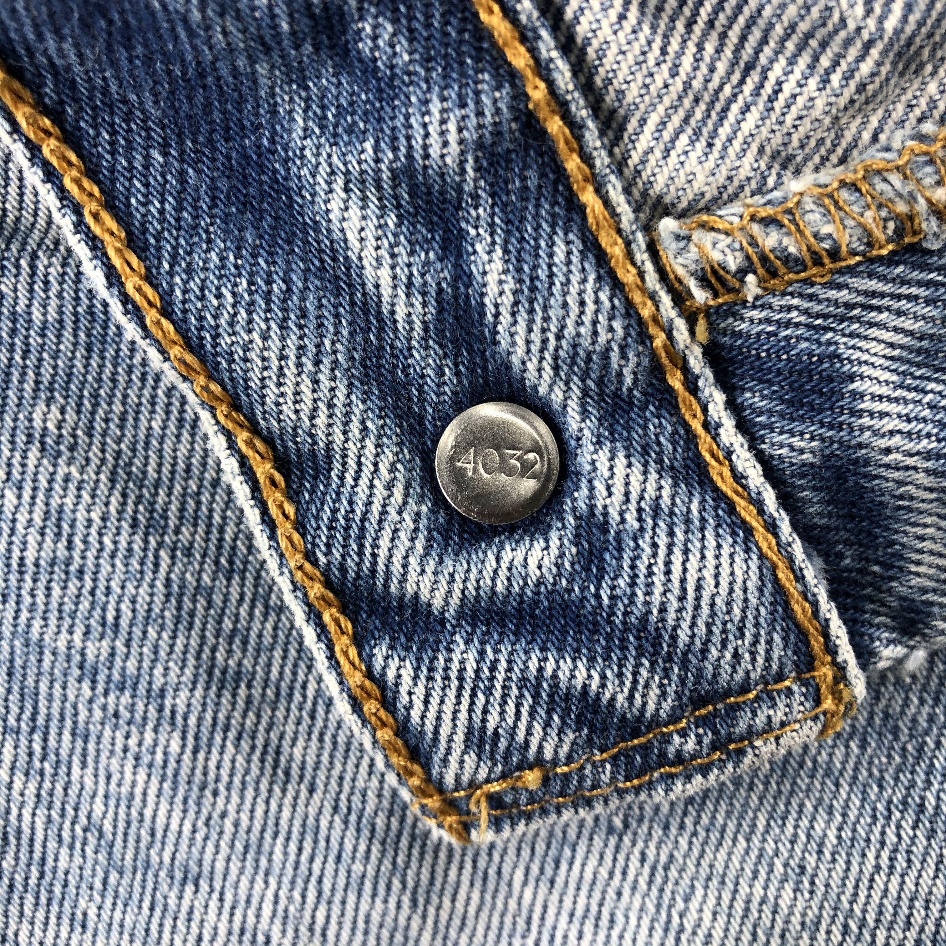Levi's Vintage Blue Wash Levis 501 Jeans-J2508 Size US 36 / EU 52 - 13 Thumbnail