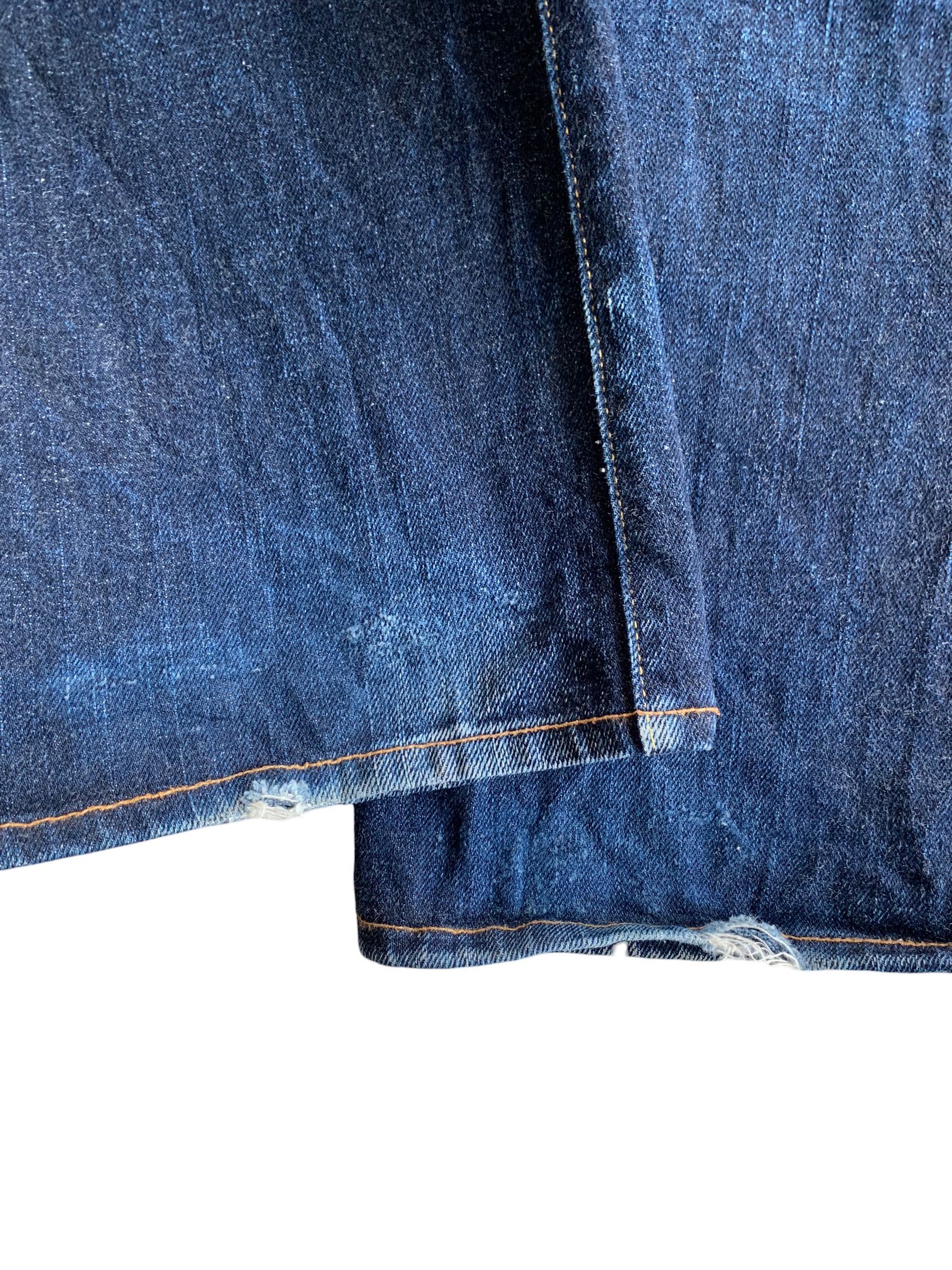 Eternal ETERNAL SELVEDGE INDIGO BUTTON FLY JAPANESE DENIM Size US 33 - 21 Thumbnail