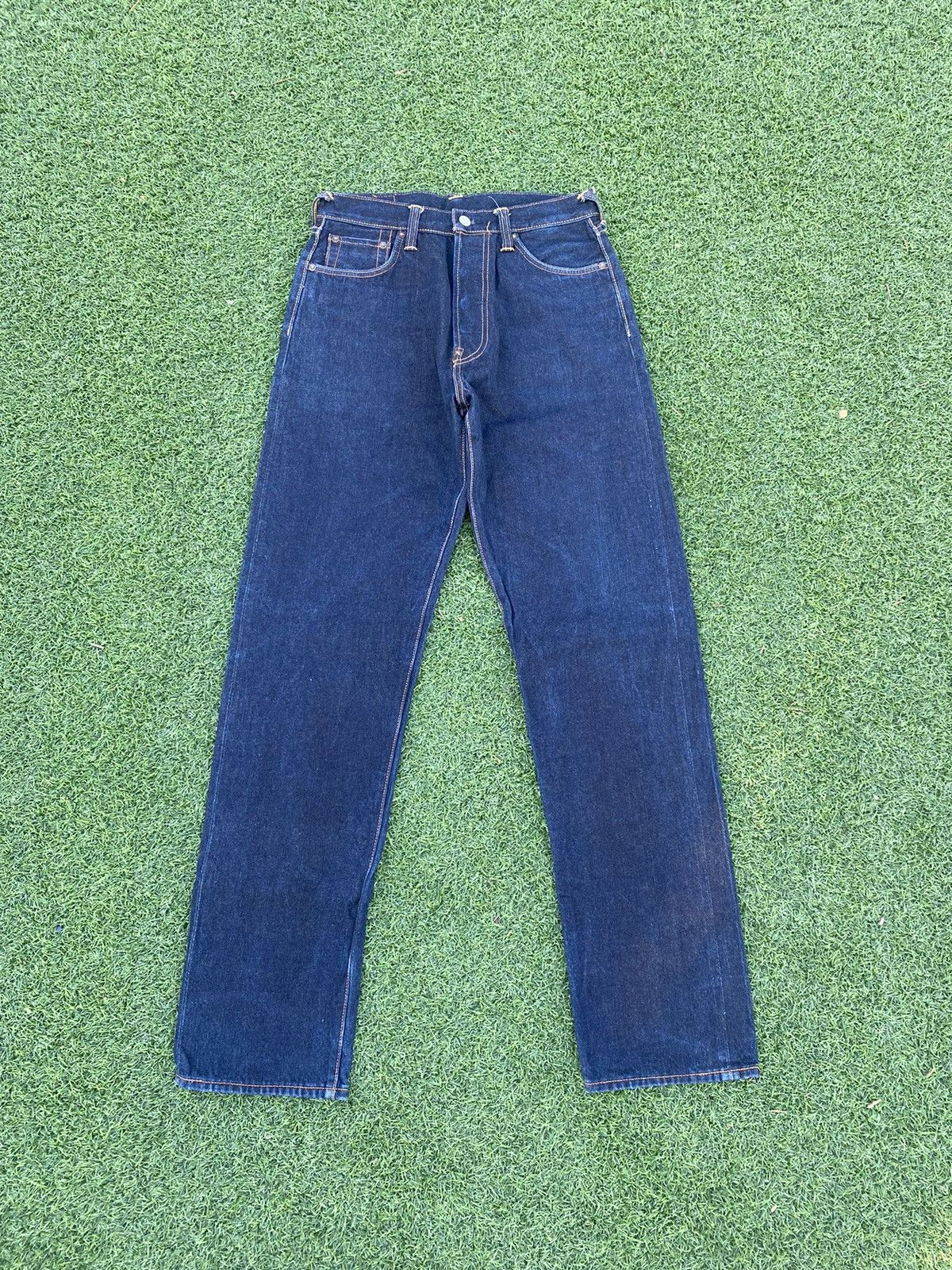 Evisu EVISU ONE GOD BRAND JEANS SELVEDGE Size US 30 / EU 46 - 6 Thumbnail