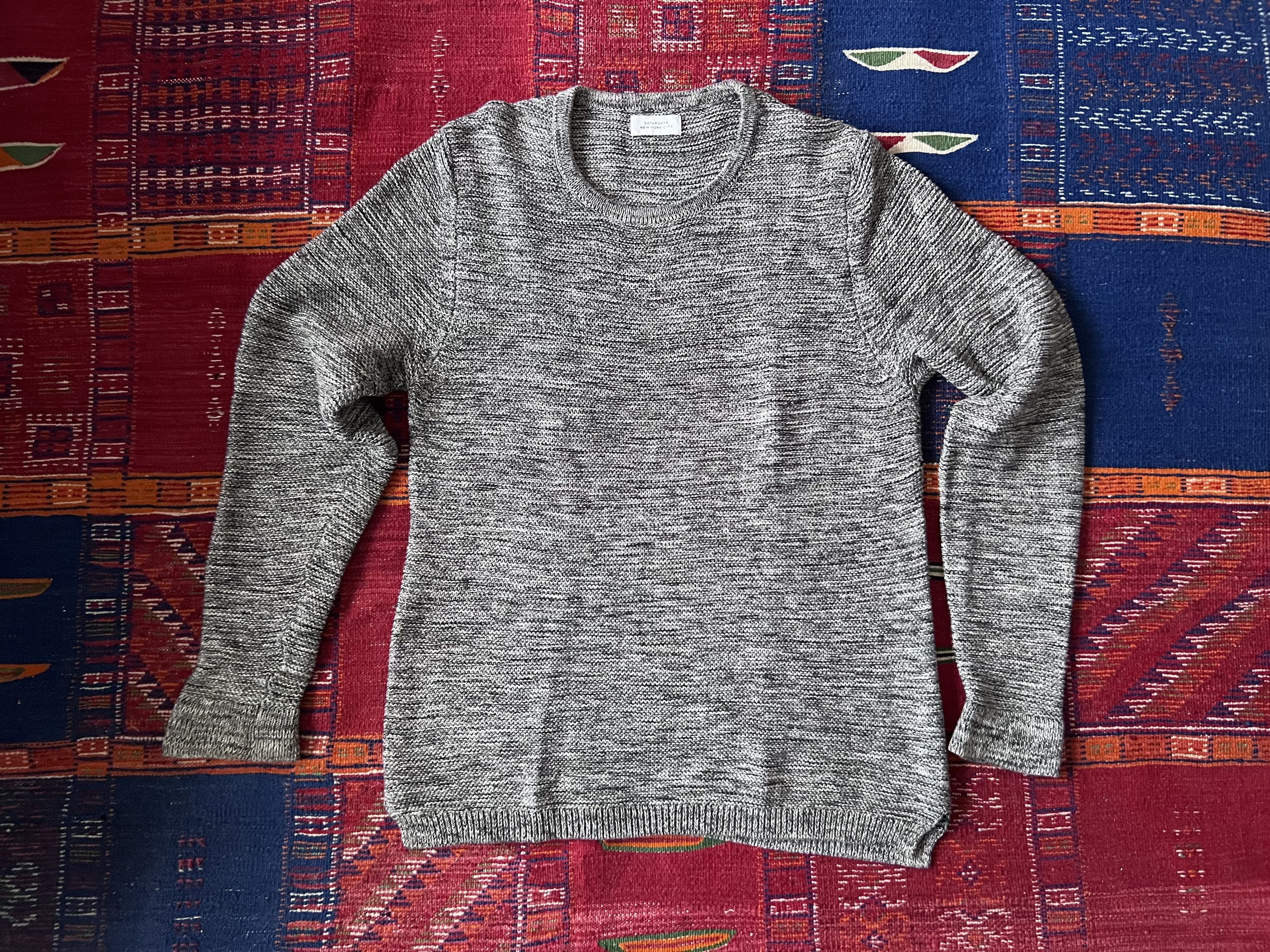 Saturdays NYC Saturday Surf NYC Textured Crewneck Sweater Size US S / EU 44-46 / 1 - 1 Thumbnail