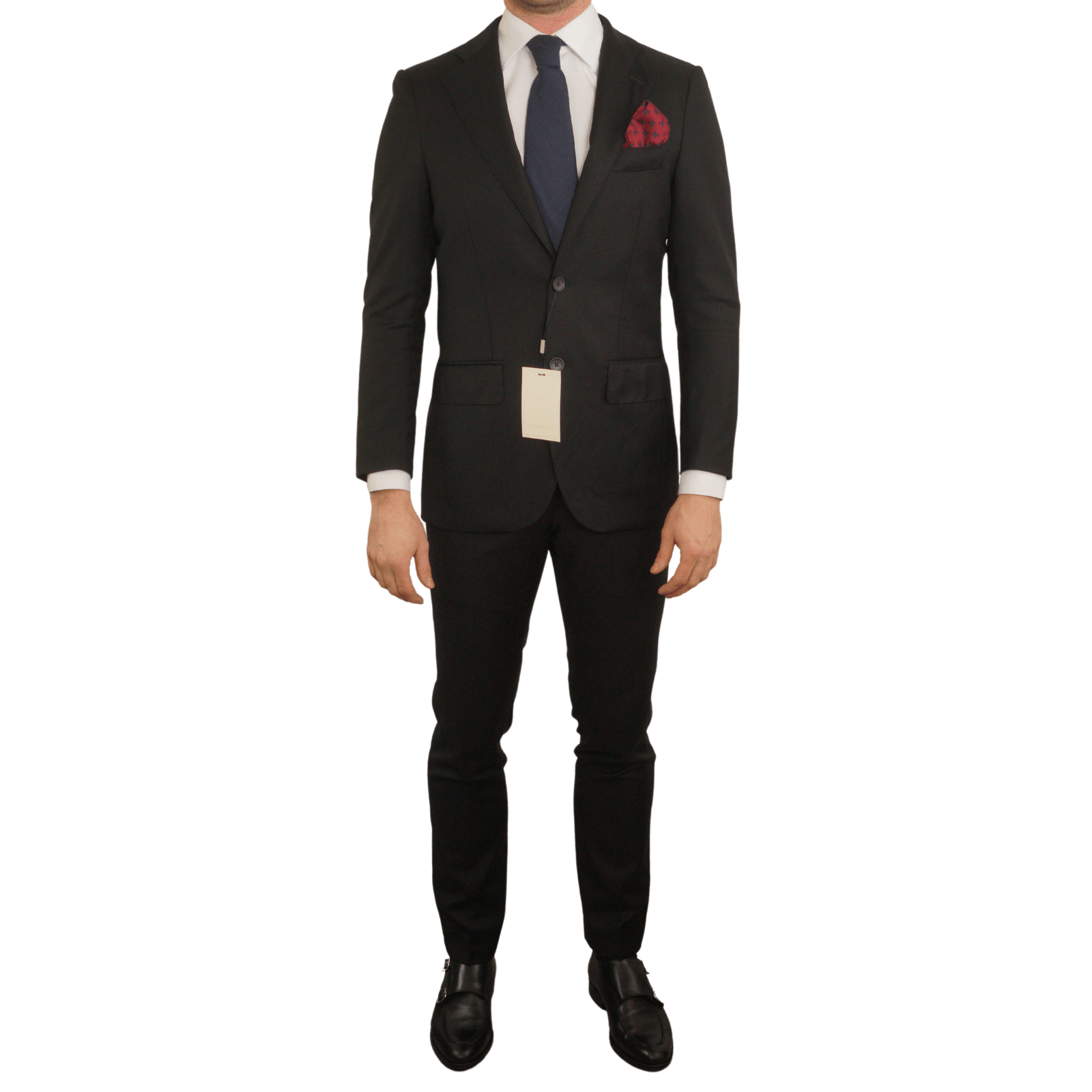 image of Men Suitsupply Suit Lazio Perennial S110 26 Eu52S Uk/us42S in Black