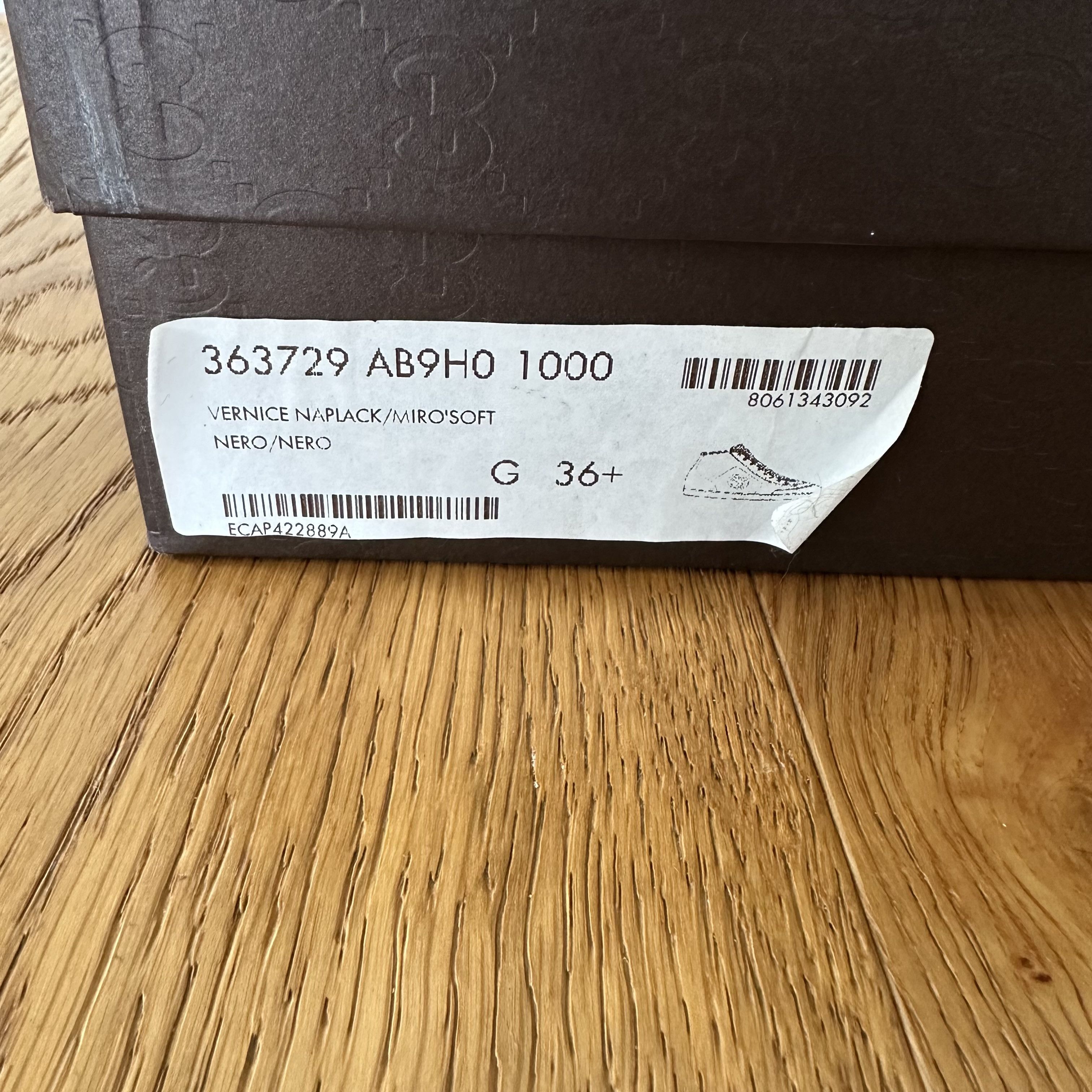 Gucci GUCCI Guccissima GG leather high top Sneakers Size US 6.5 / IT 36.5 - 10 Thumbnail