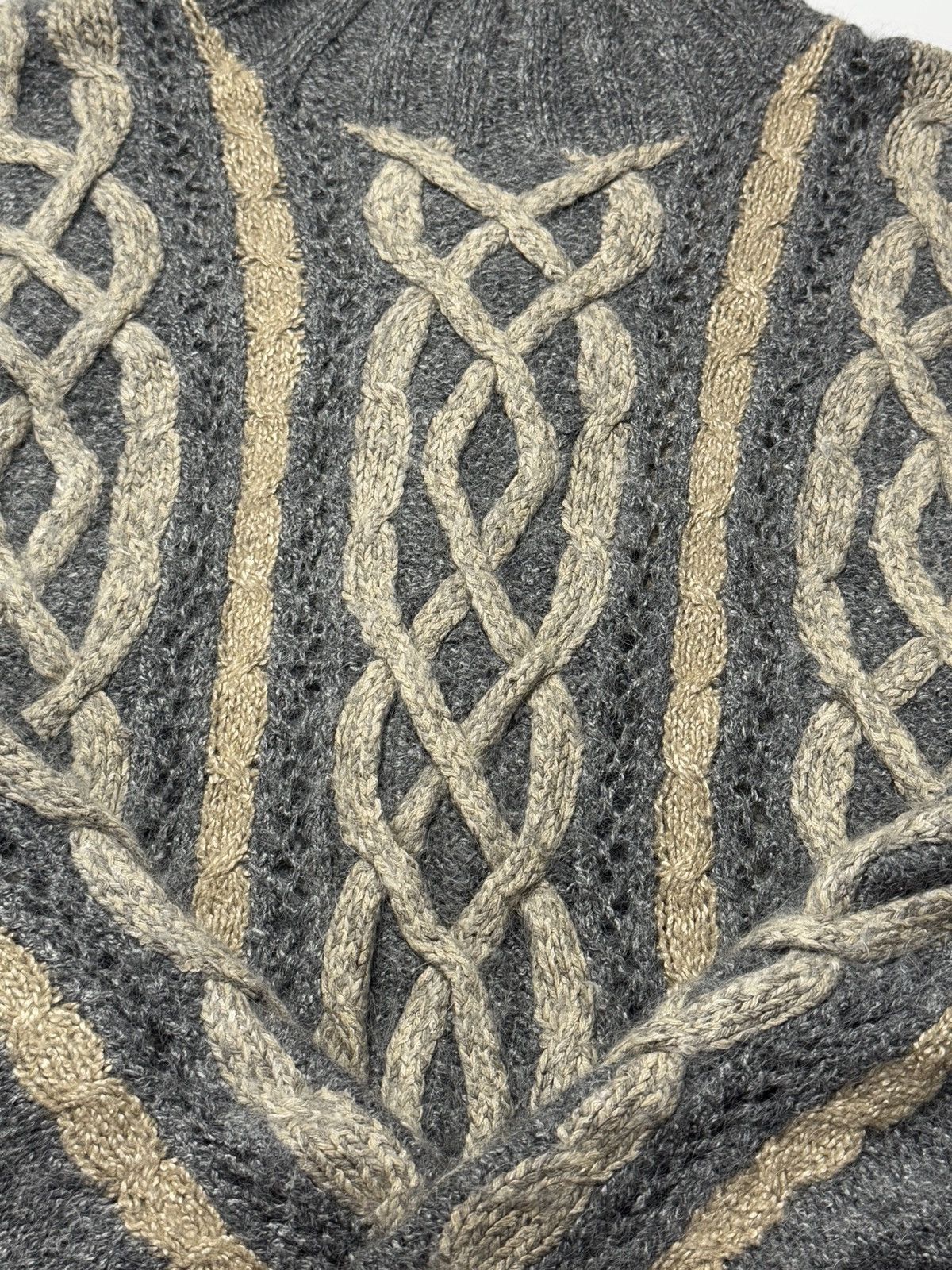 Japanese Brand Japanese Cable Knit Woll Archived Styled Size US M / EU 48-50 / 2 - 4 Thumbnail
