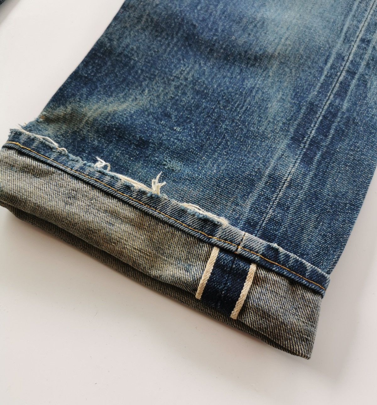 LVC × Levi's × Vintage Levis 501 xxc Big E Buckleback Selvedge Denim Jeans Size US 28 / EU 44 - 8 Thumbnail