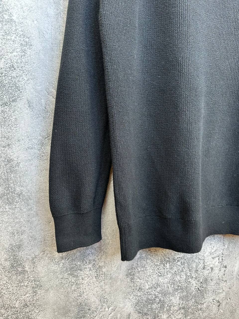 Paul James Paul James Waffle Knit Sweater Black Crew Jumper Sweatshirt Size US S / EU 44-46 / 1 - 6 Thumbnail