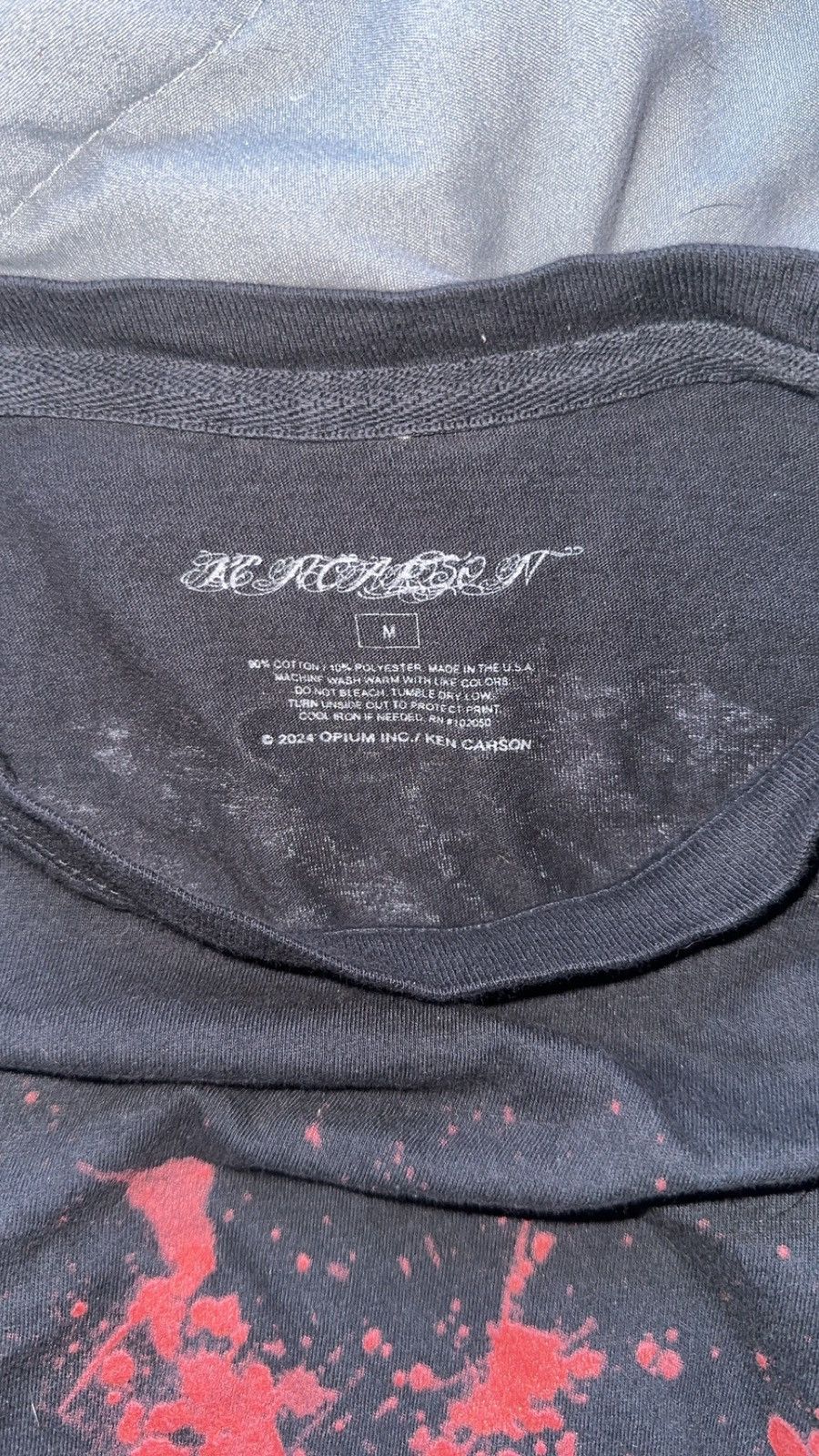 Ken Carson Ken Carson Im Ok It’s not my Blood Tee Size US M / EU 48-50 / 2 - 5 Thumbnail