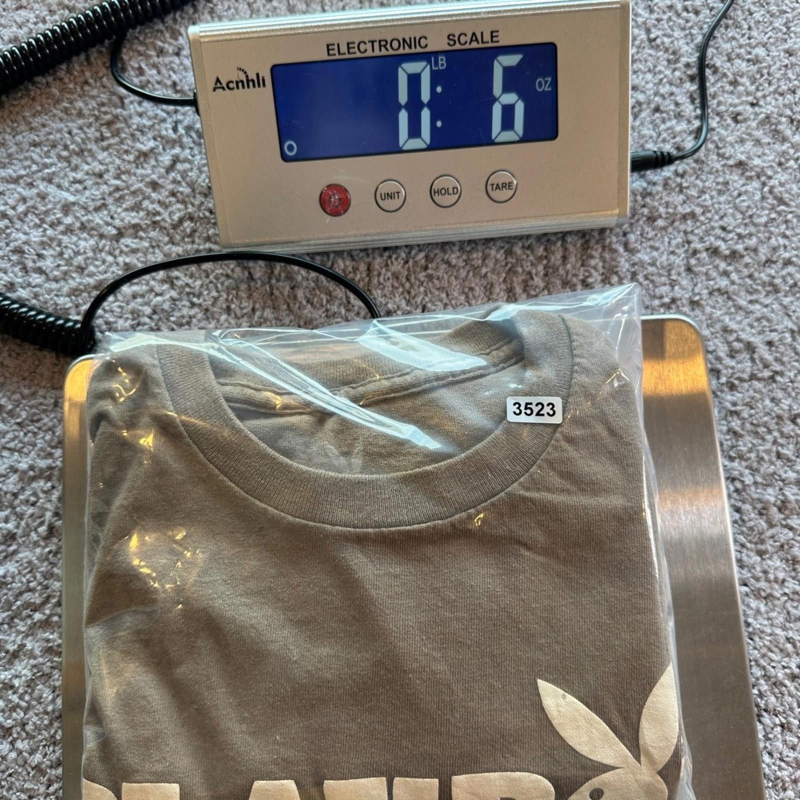 Playboy Playboy Bunny Logo T Shirt Mens M Olive Multiple Stacked Size US M / EU 48-50 / 2 - 6 Thumbnail