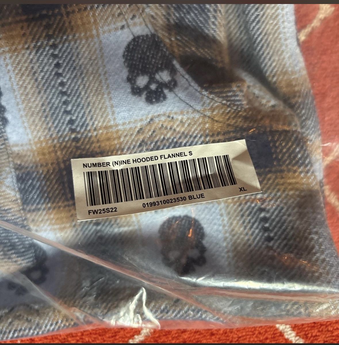 Supreme Supreme (N)umbernine flannel hoodie Size US XL / EU 56 / 4 - 2 Thumbnail
