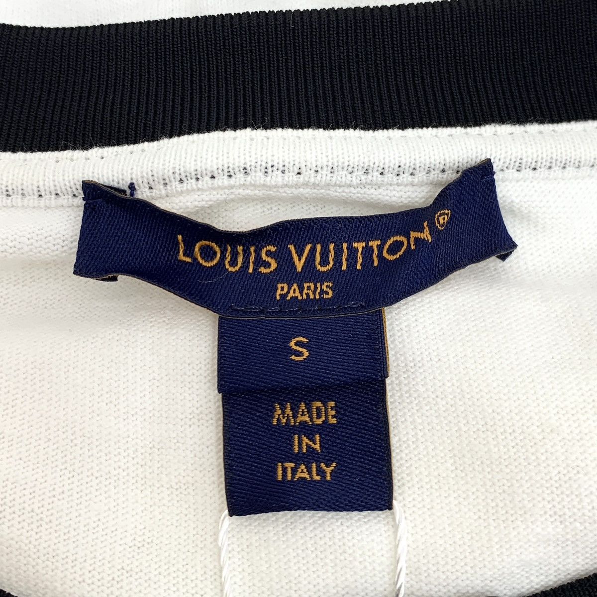 Louis Vuitton Louis Vuitton Chain Decor Short Sleeve T-Shirt K26WX Size S / US 4 / IT 40 - 6 Thumbnail