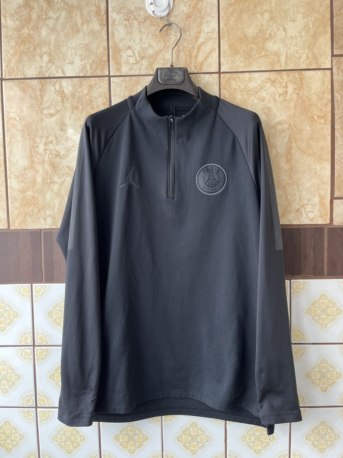Jordan Brand Nike Jordan Psg Drill Dry Quad Drill Top Aq0956-012 Size US M / EU 48-50 / 2 - 1 Thumbnail