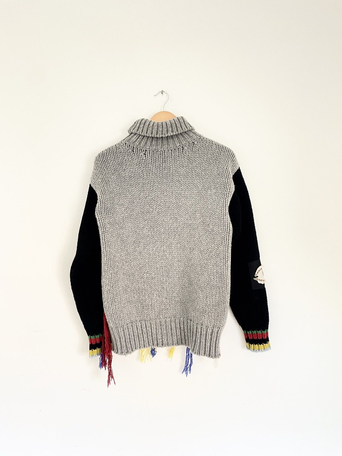 Joseph Joseph Chunky Hand-Knit Lambswool Turtleneck RRP €700 Size XS / US 0-2 / IT 36-38 - 4 Thumbnail