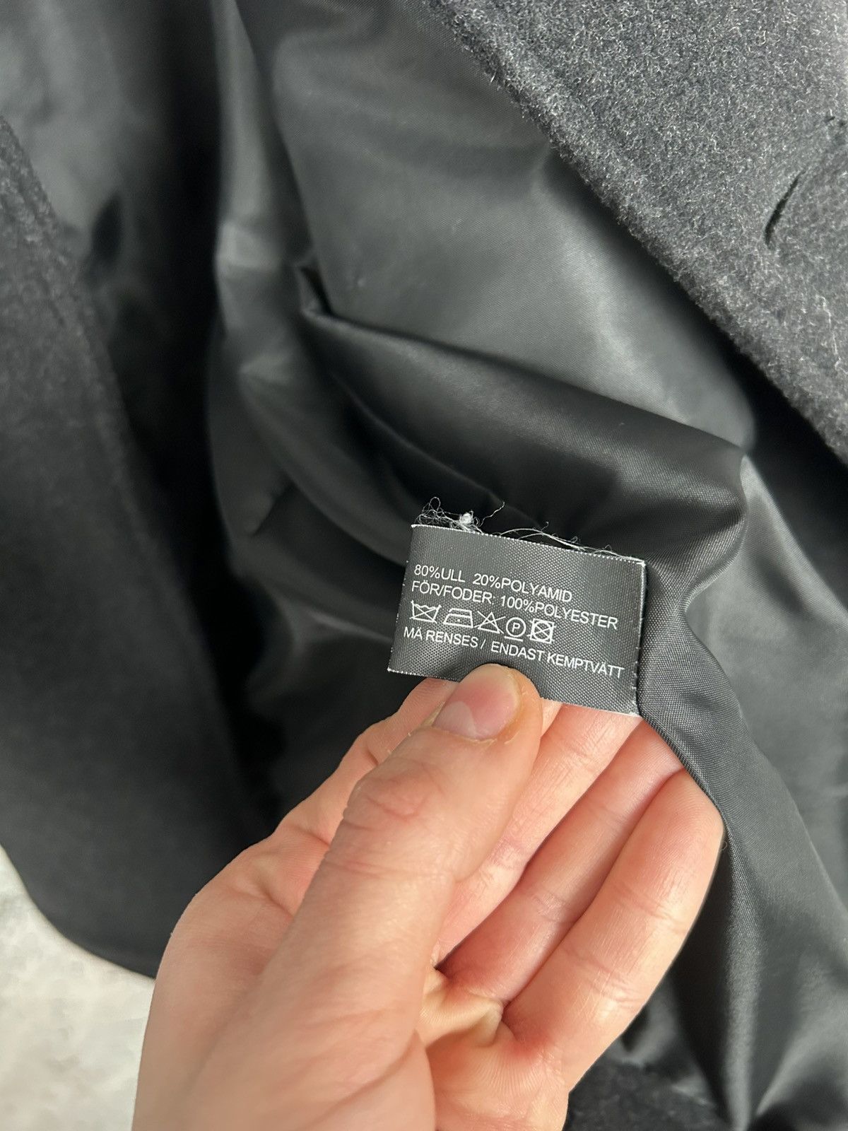 Other Navigator Wool Coat Jacket Avant Garde Vintage 90s Grunge Size US M / EU 48-50 / 2 - 7 Thumbnail