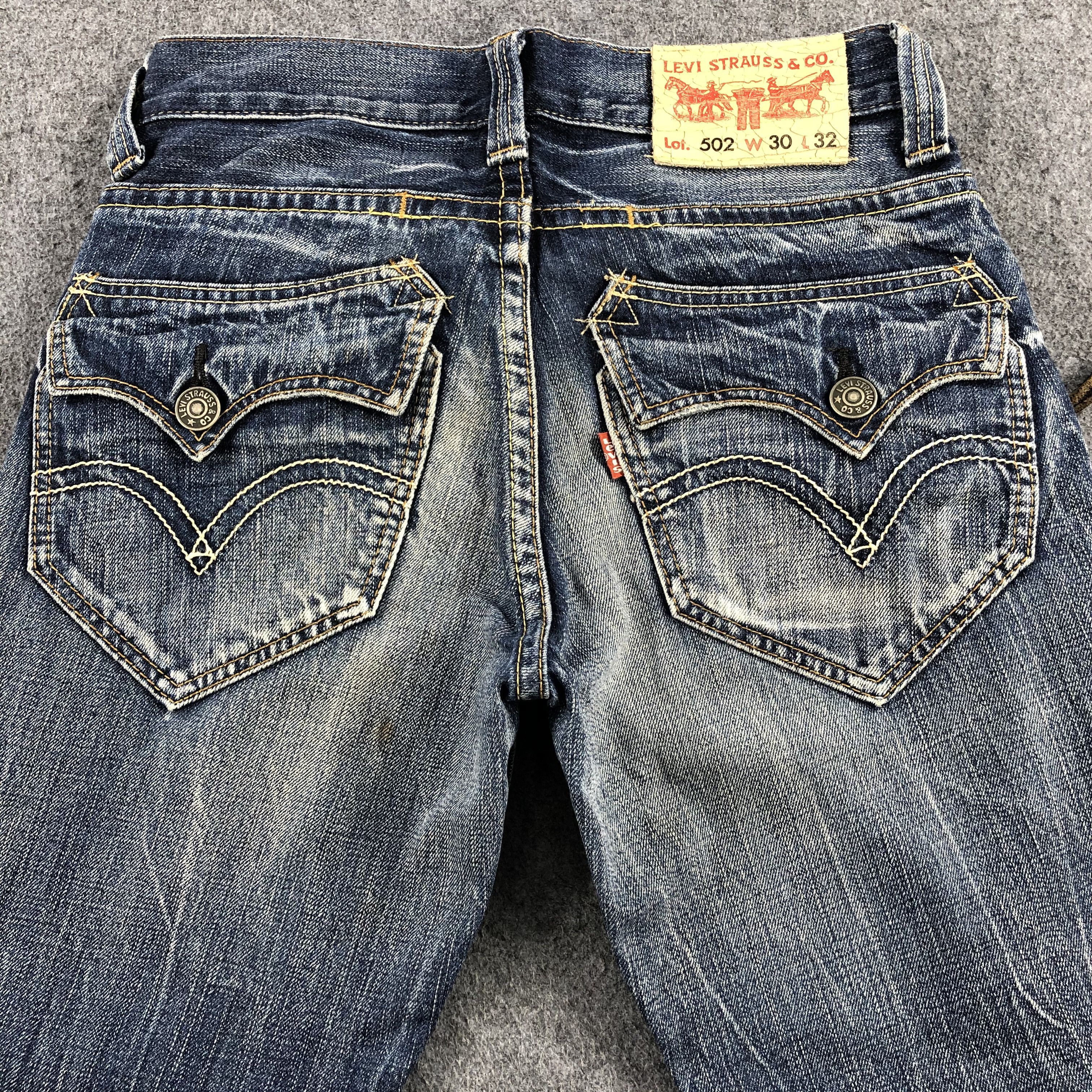 Levi's Vintage 90s Levis 502 Earth Tone Jeans-J1810 Size US 31 - 4 Thumbnail