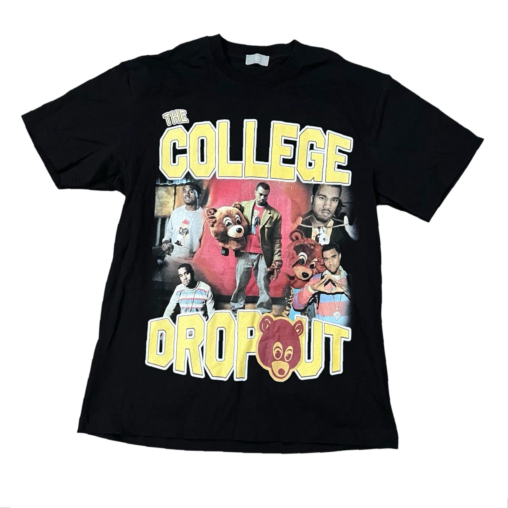 Vintage VINTAGE Kanye West College Dropout T Shirt Mens M Rap Tee AOP Ye Promo Shirt Size US M / EU 48-50 / 2 - 2 Thumbnail