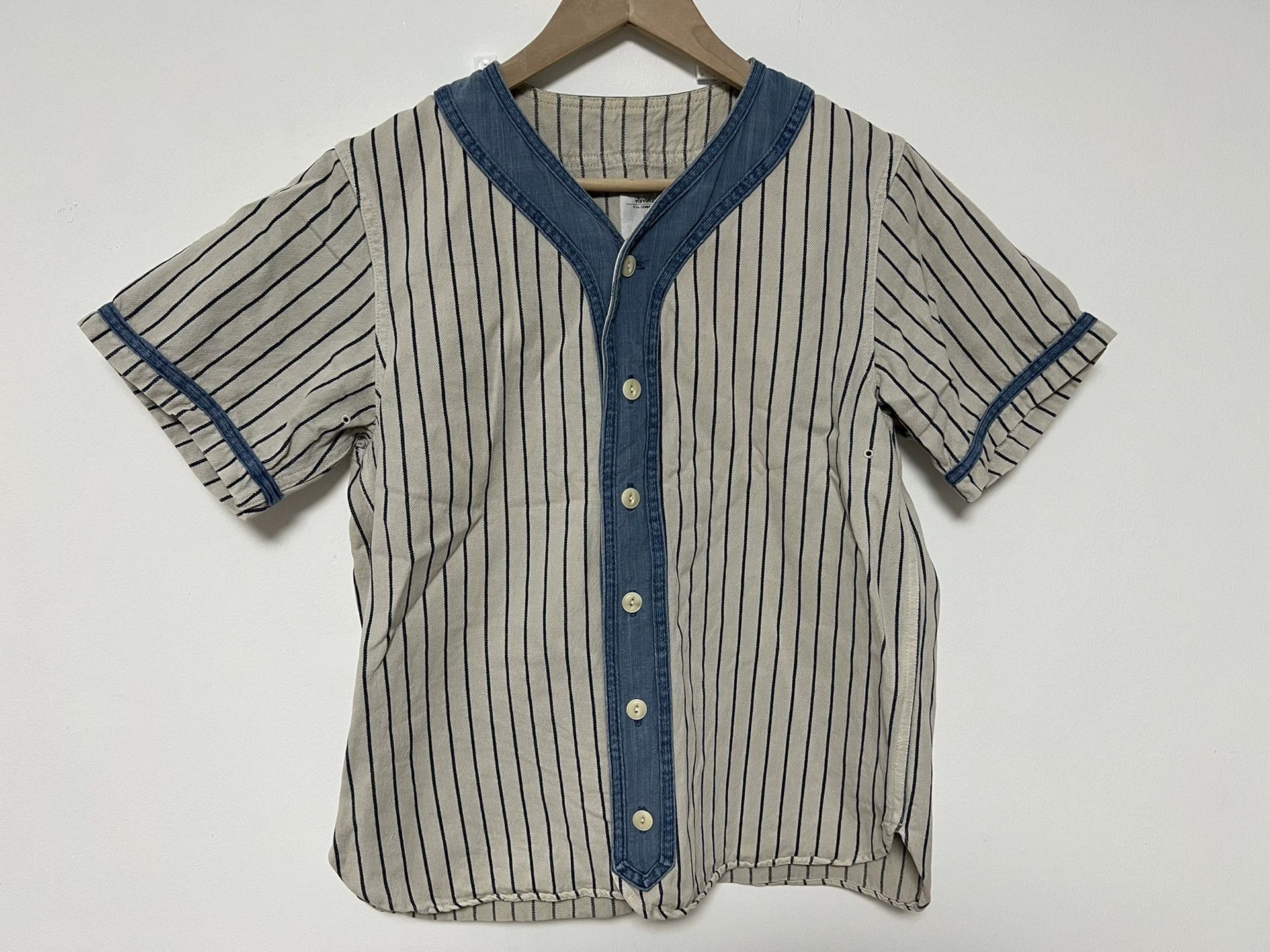 visvim dugout shirt Visvim 17ss Dugout Shirt L/S Stripes