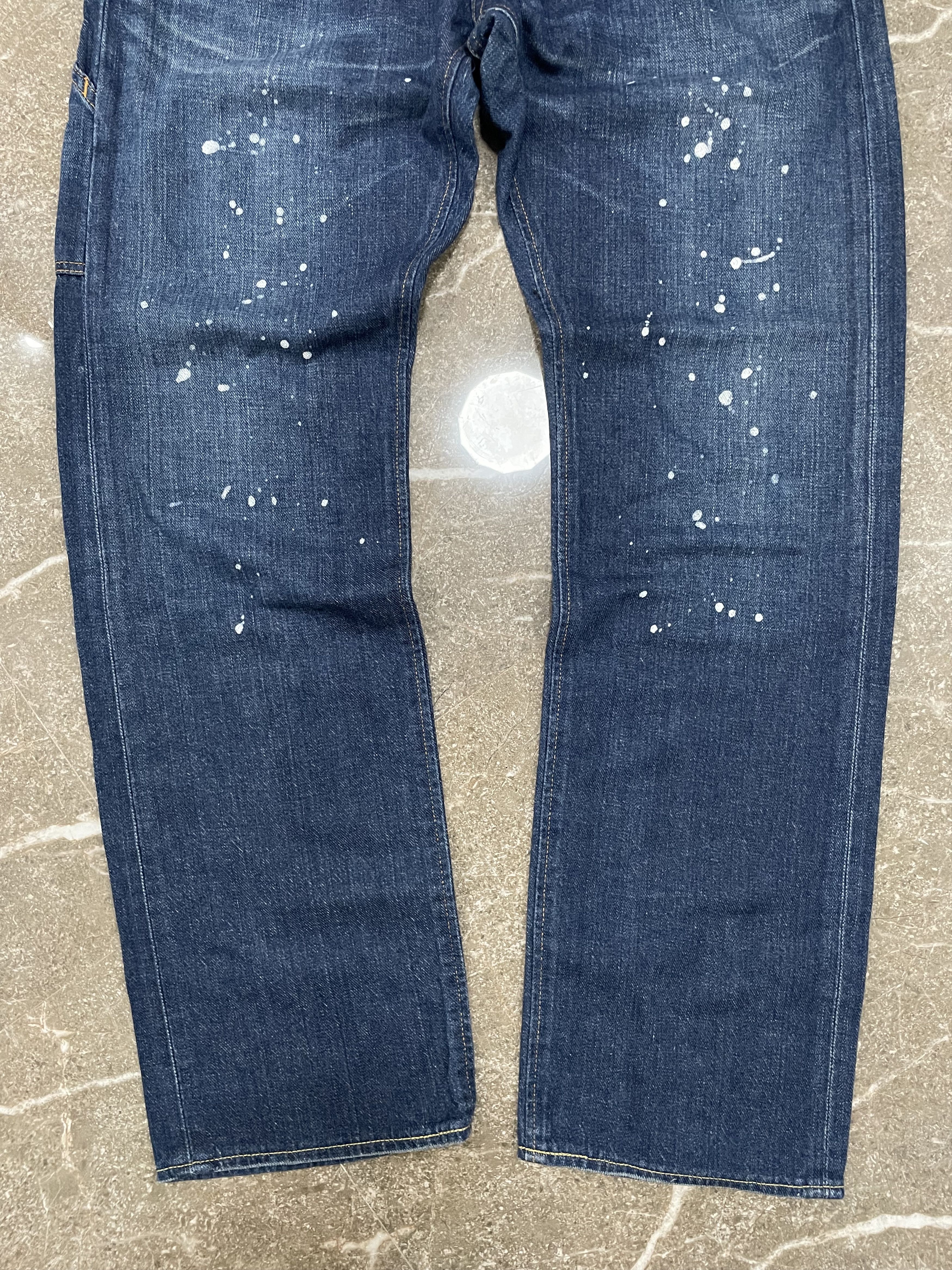 Bape Bape Paint Splat Carpenter Jeans Size US 35 - 7 Thumbnail