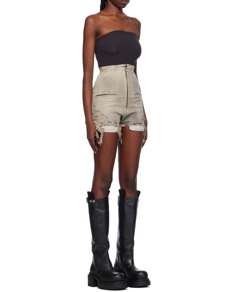 Rick Owens Rick Owens Denim Fringed Destruction Shorts Size 25" / US 0 / IT 36 - 5 Thumbnail