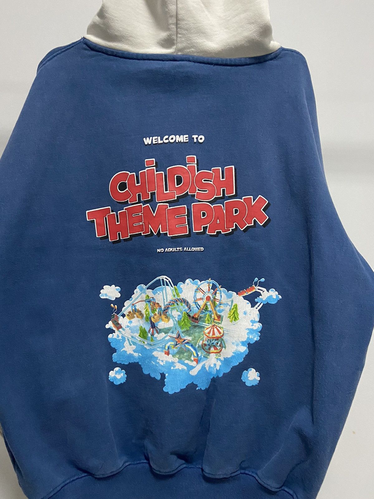 Japanese Brand × Vintage Childish Hoodie Big Logo Vintage Print Skateboarding Y2k Sk8 Size US M / EU 48-50 / 2 - 4 Thumbnail
