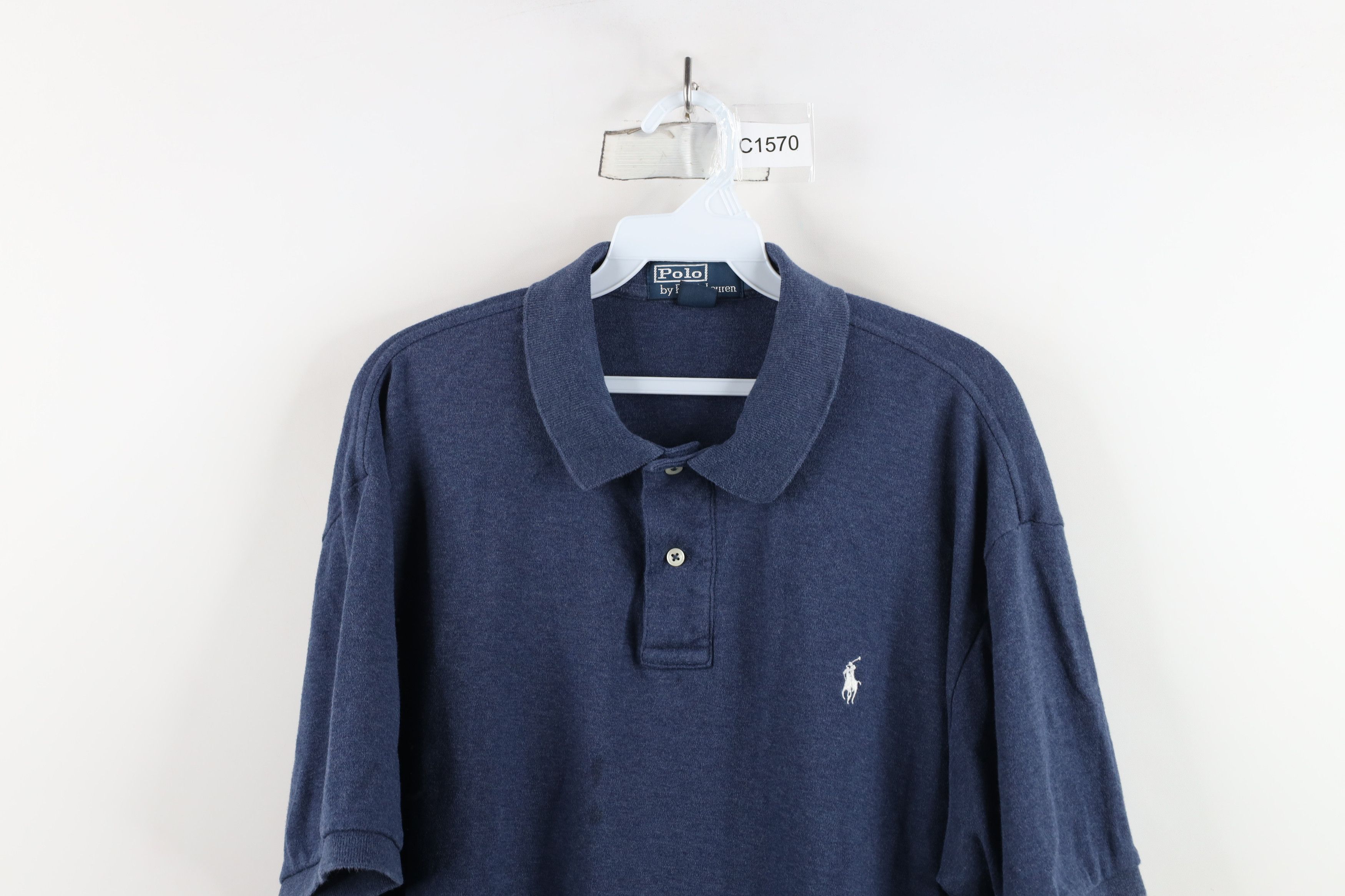 Ralph Lauren × Vintage Vintage 90s Ralph Lauren Soft Cotton Touch Golf Polo Shirt Size US XL / EU 56 / 4 - 2 Thumbnail