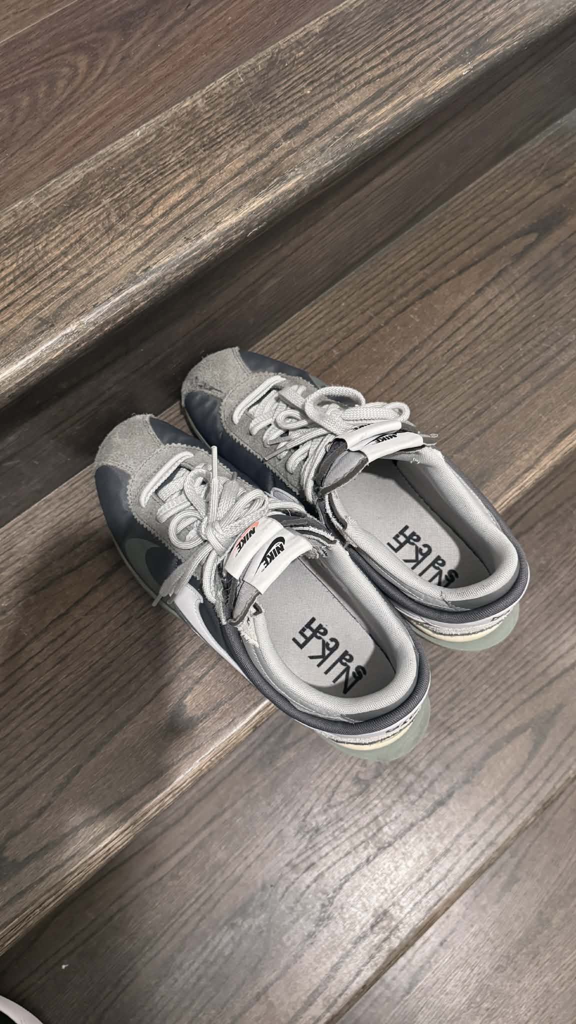 Nike × Sacai Nike sacai x Zoom Cortez SP Iron Grey Size US 10.5 / EU 43-44 - 6 Thumbnail