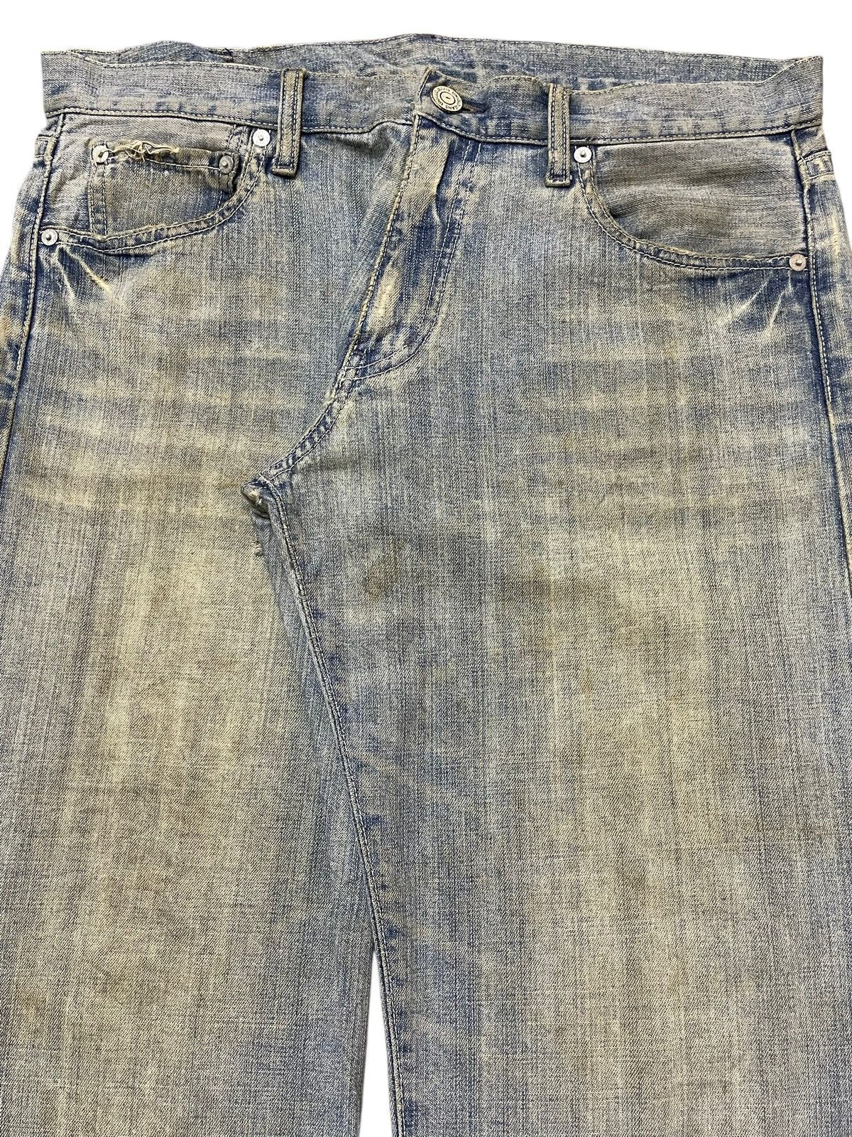 Uniqlo Vintage Japanese Uniqlo Mud Wash Style Baggy Jeans Size US 34 / EU 50 - 4 Thumbnail