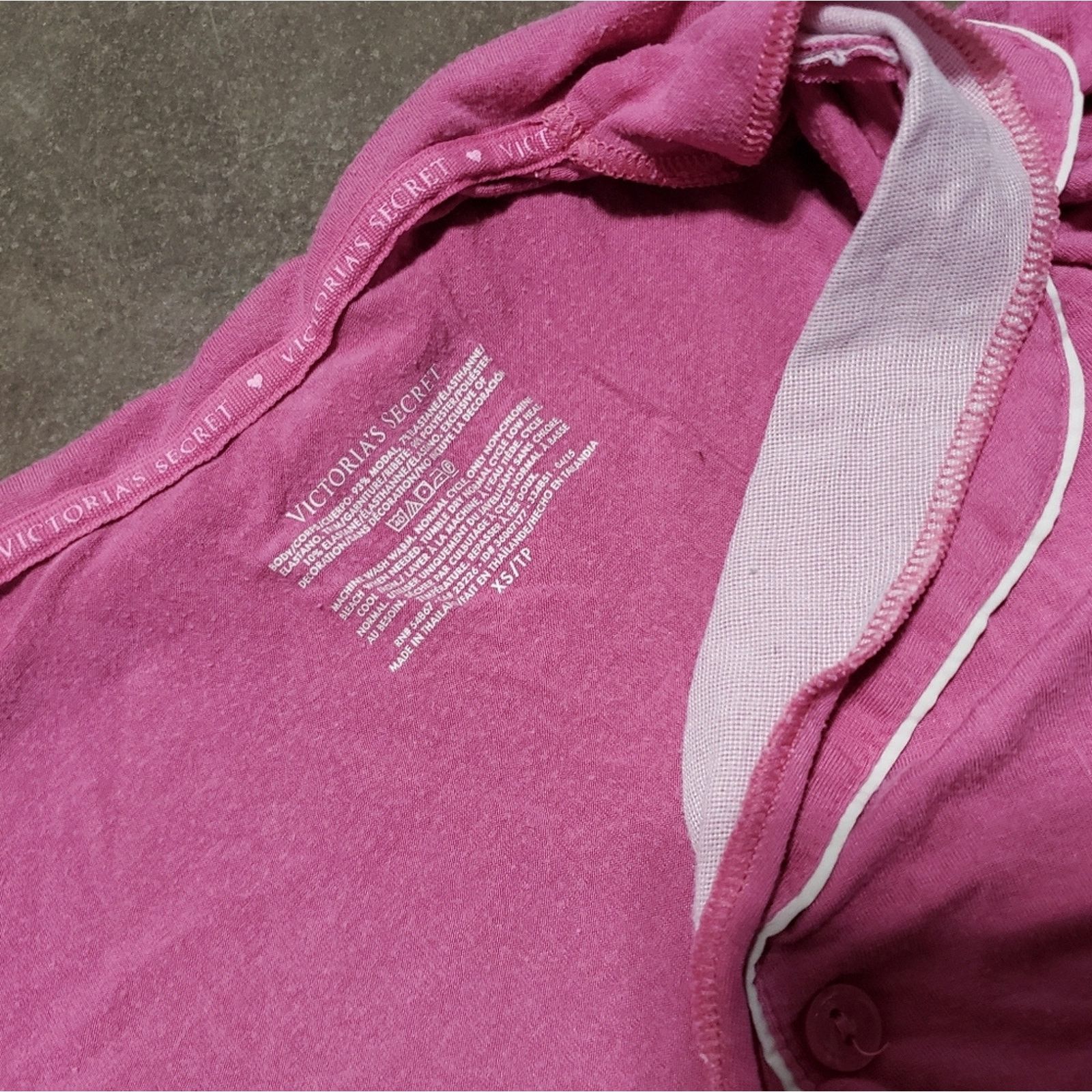 Victoria's Secret Pink | VICTORIA SECRET | Button Pajama Top Size ONE SIZE - 3 Thumbnail