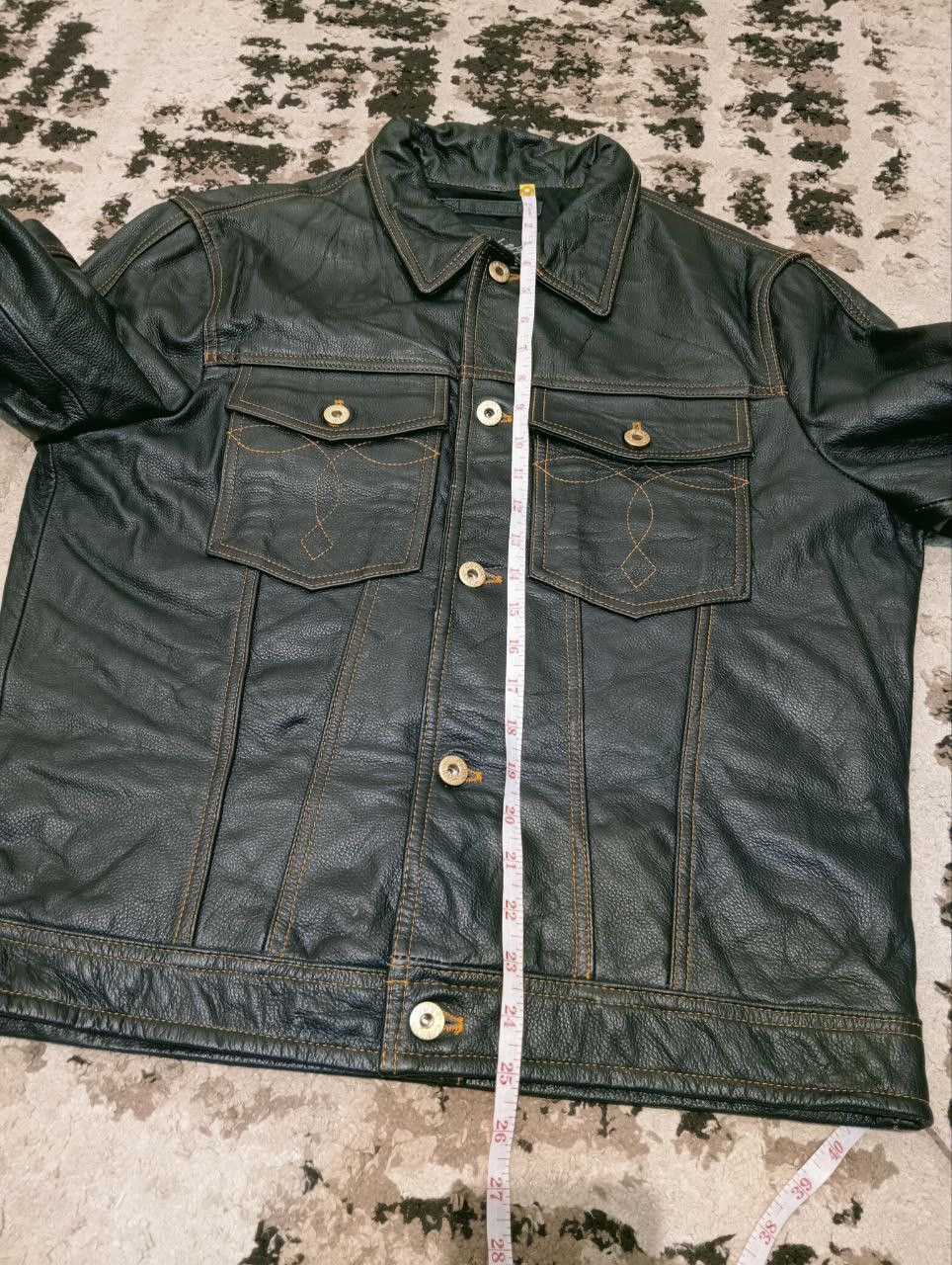 Japanese Brand CURPHEY UNION MADE LEATHER JACKET Size US XXL / EU 58 / 5 - 17 Thumbnail