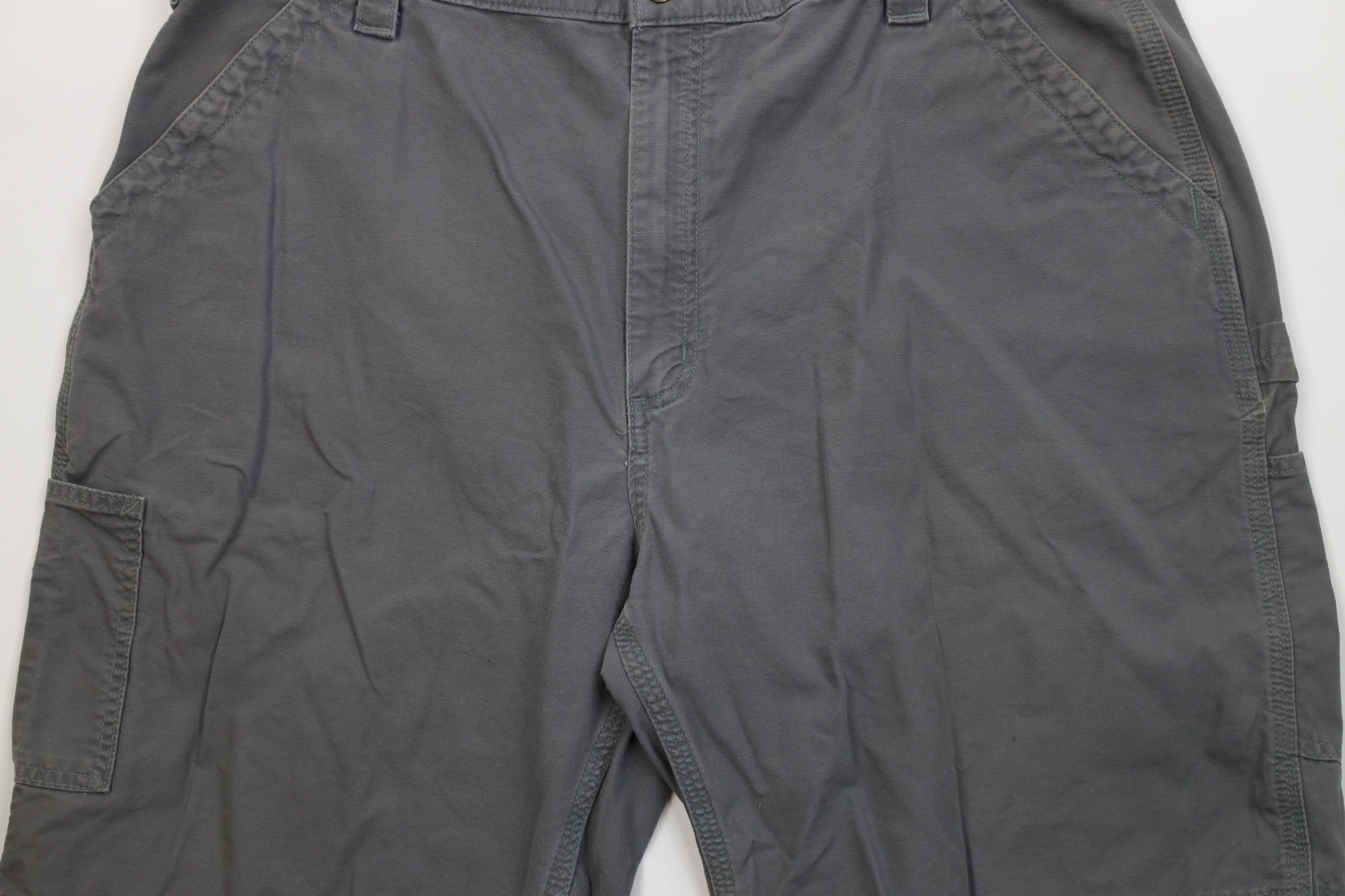Carhartt Vintage Y2K Carhartt Above Knee Canvas Relaxed Fit Shorts Size US 42 / EU 58 - 3 Thumbnail