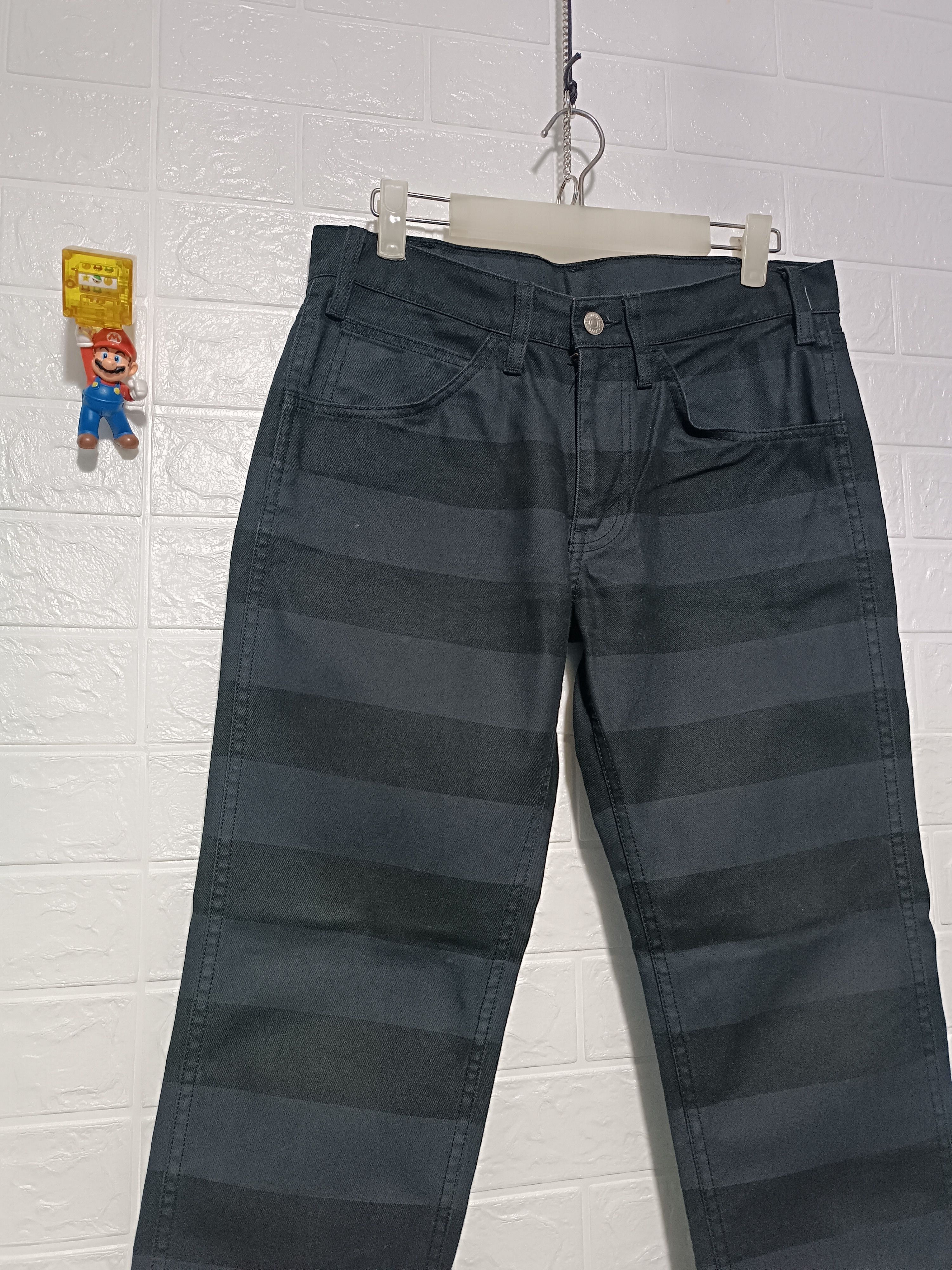 Levi's Vintage Levi's Black Gray Prison Stripes Size US 32 / EU 48 - 3 Thumbnail