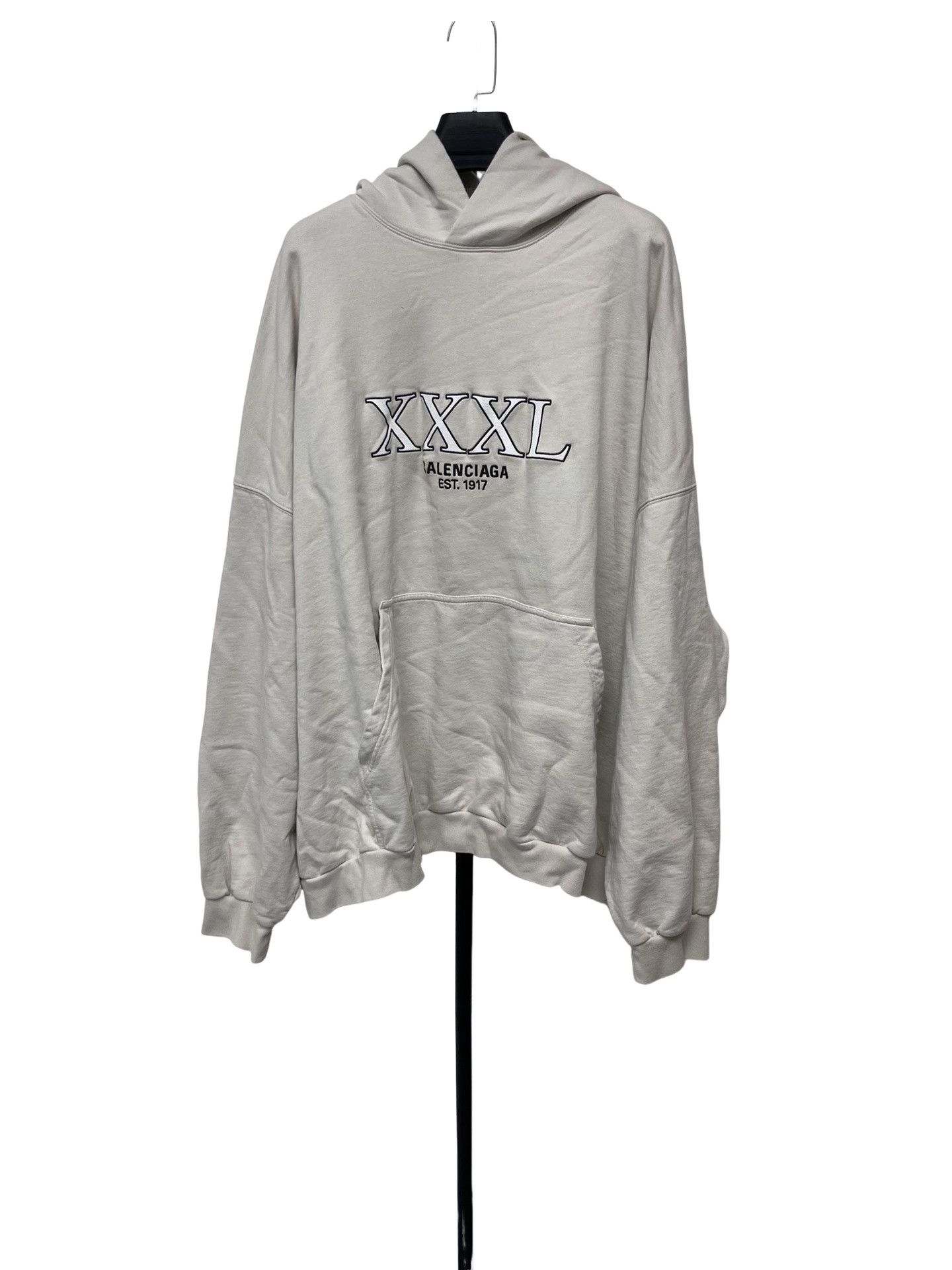 Balenciaga Balenciaga XXXL Logo Graphic Hoodie Size 3 Size US L / EU 52-54 / 3 - 1 Thumbnail