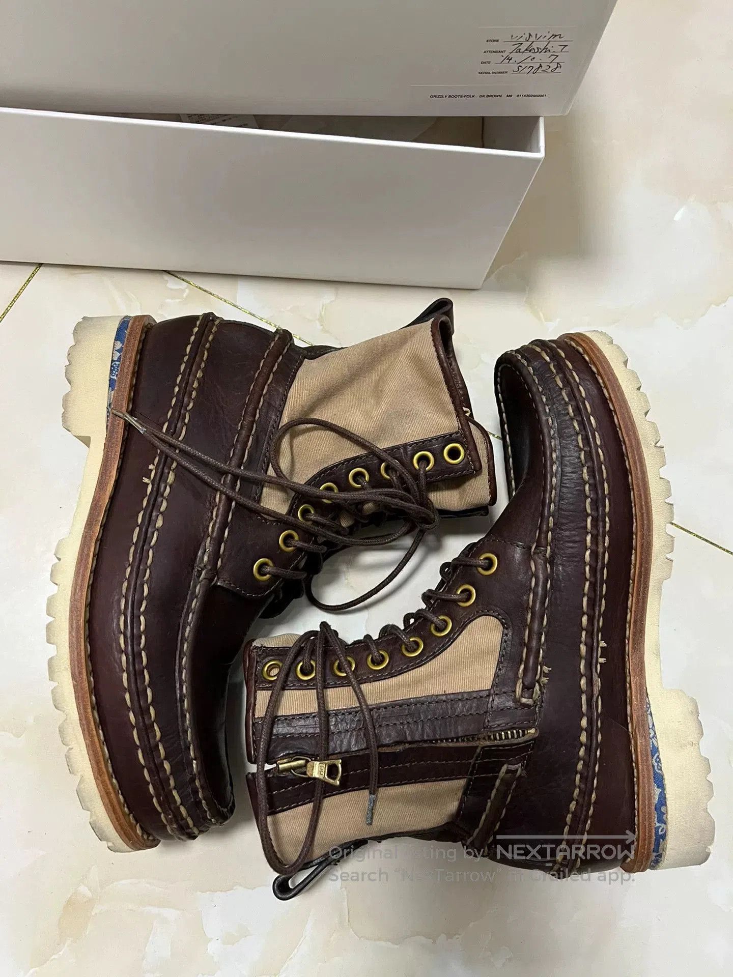 Visvim visvim 14SS Spot Grizzly Boots Folk. Size US 9 / EU 42 - 4 Thumbnail